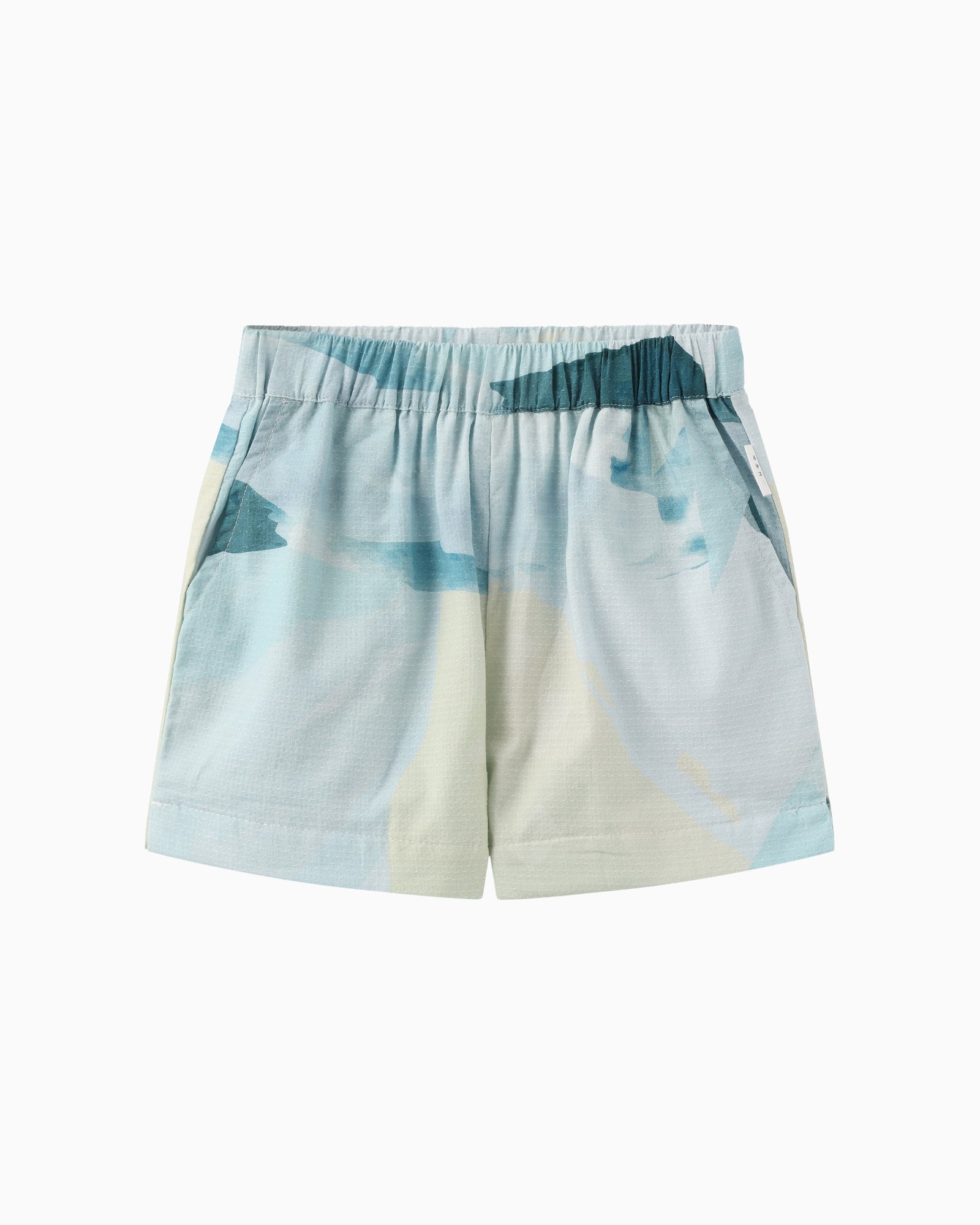 Kids Boys Shorts Graphic Active Outdoor 3-12 Years Summer Blue Light Blue Gray 1-pack