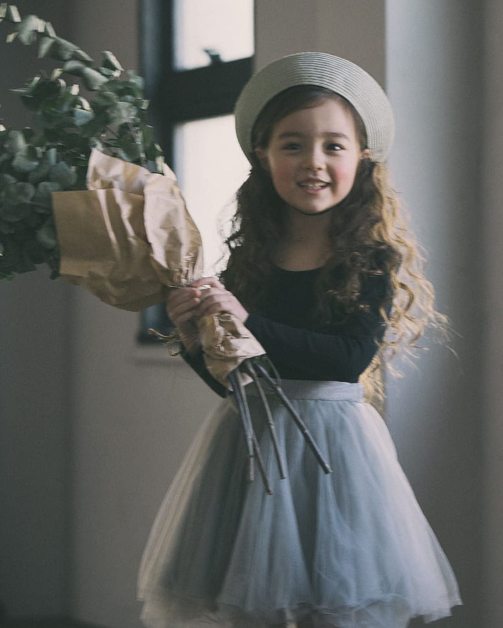 2-in-1 Tutu Skirt Dress - Ash