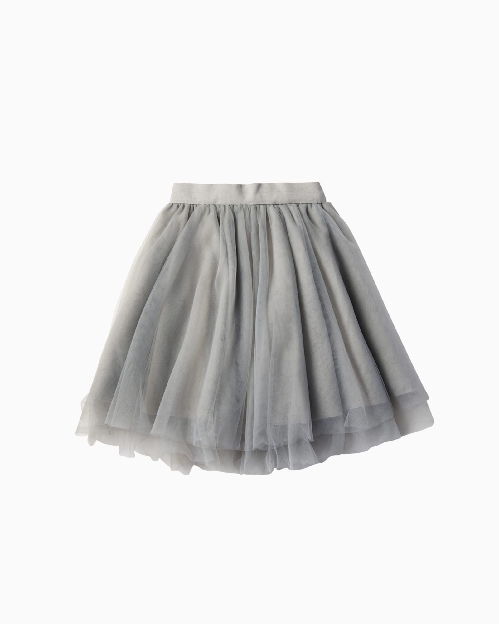 2-in-1 Tutu Skirt Dress - Ash