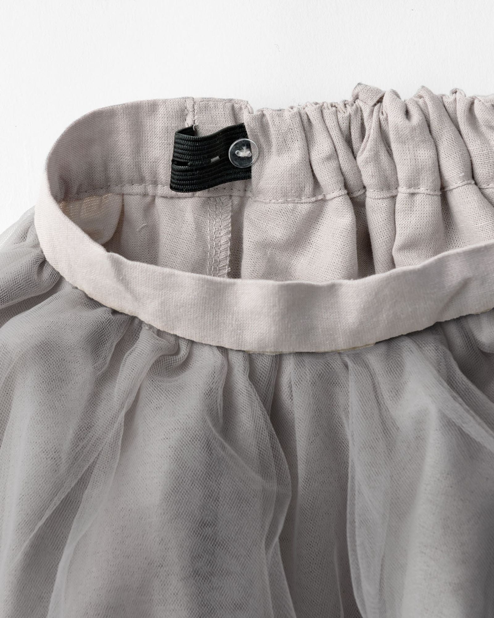 2-in-1 Tutu Skirt Dress - Ash