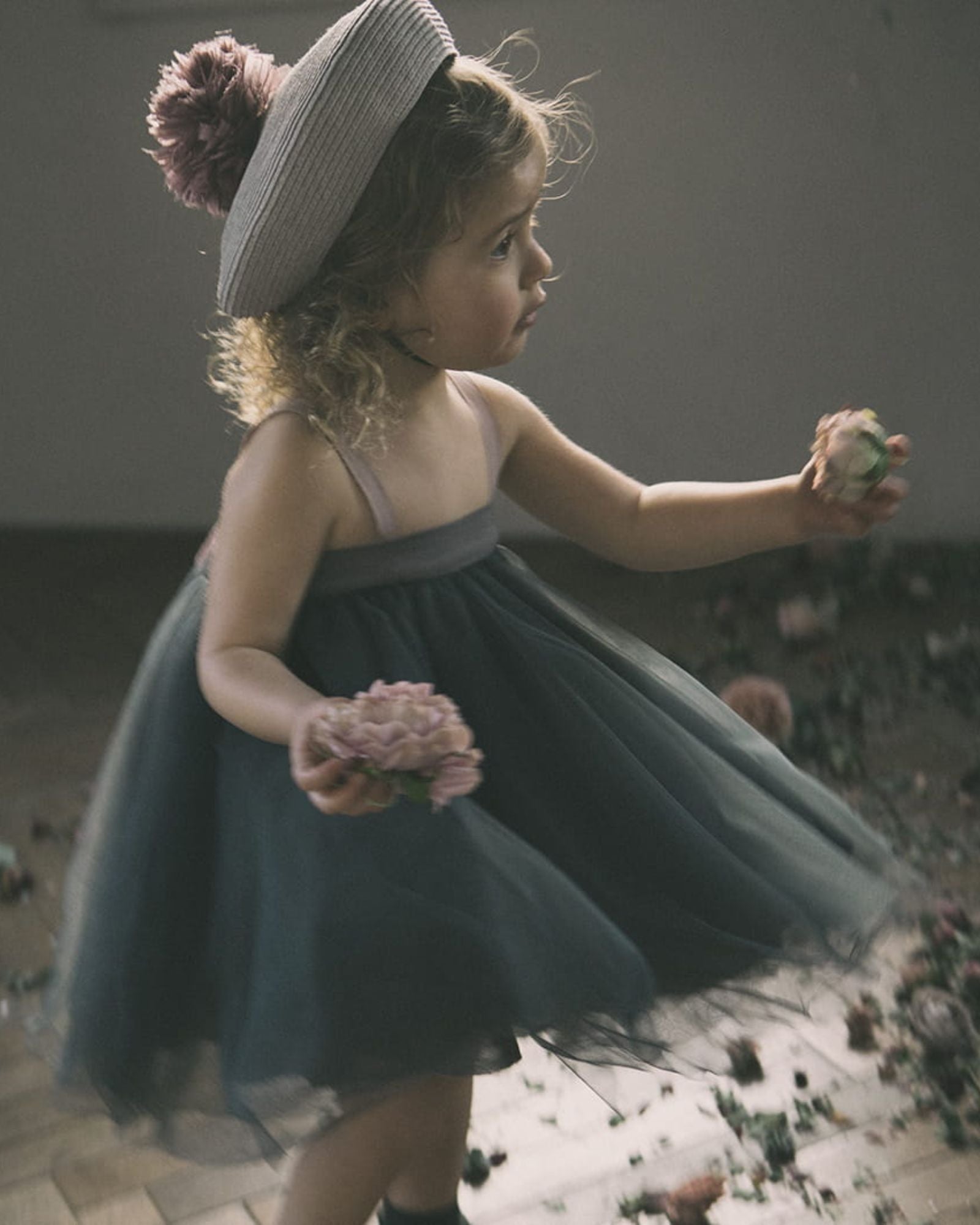 2-in-1 Tutu Skirt Dress - Midnight