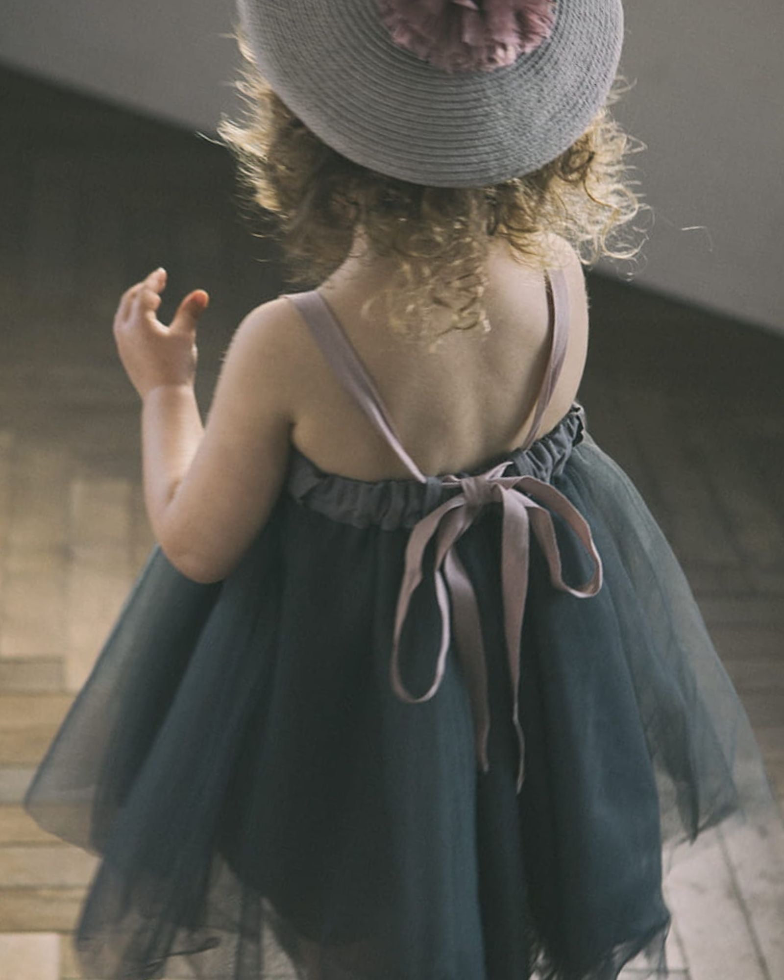 2-in-1 Tutu Skirt Dress - Midnight