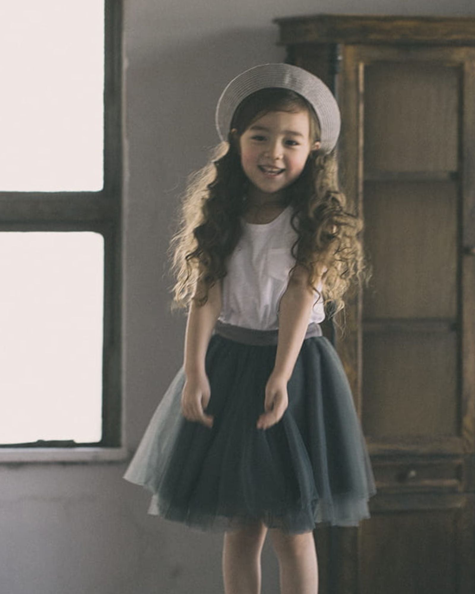 2-in-1 Tutu Skirt Dress - Midnight