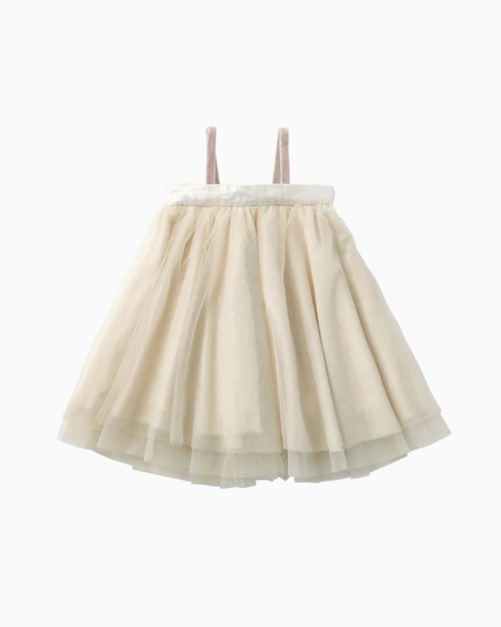2-way Tutu Skirt Dress - Peachpuff