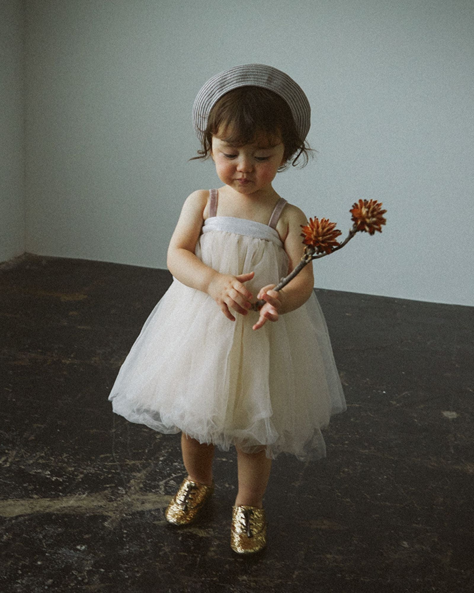 2-way Tutu Skirt Dress - Peachpuff