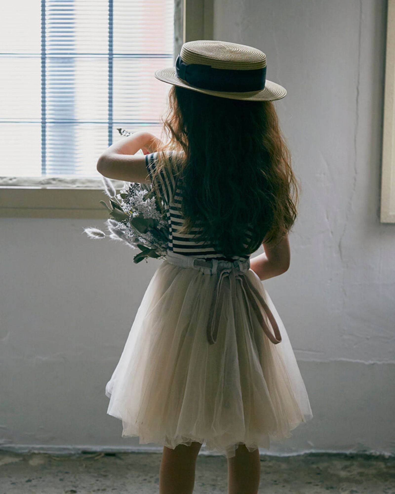 2-way Tutu Skirt Dress - Peachpuff