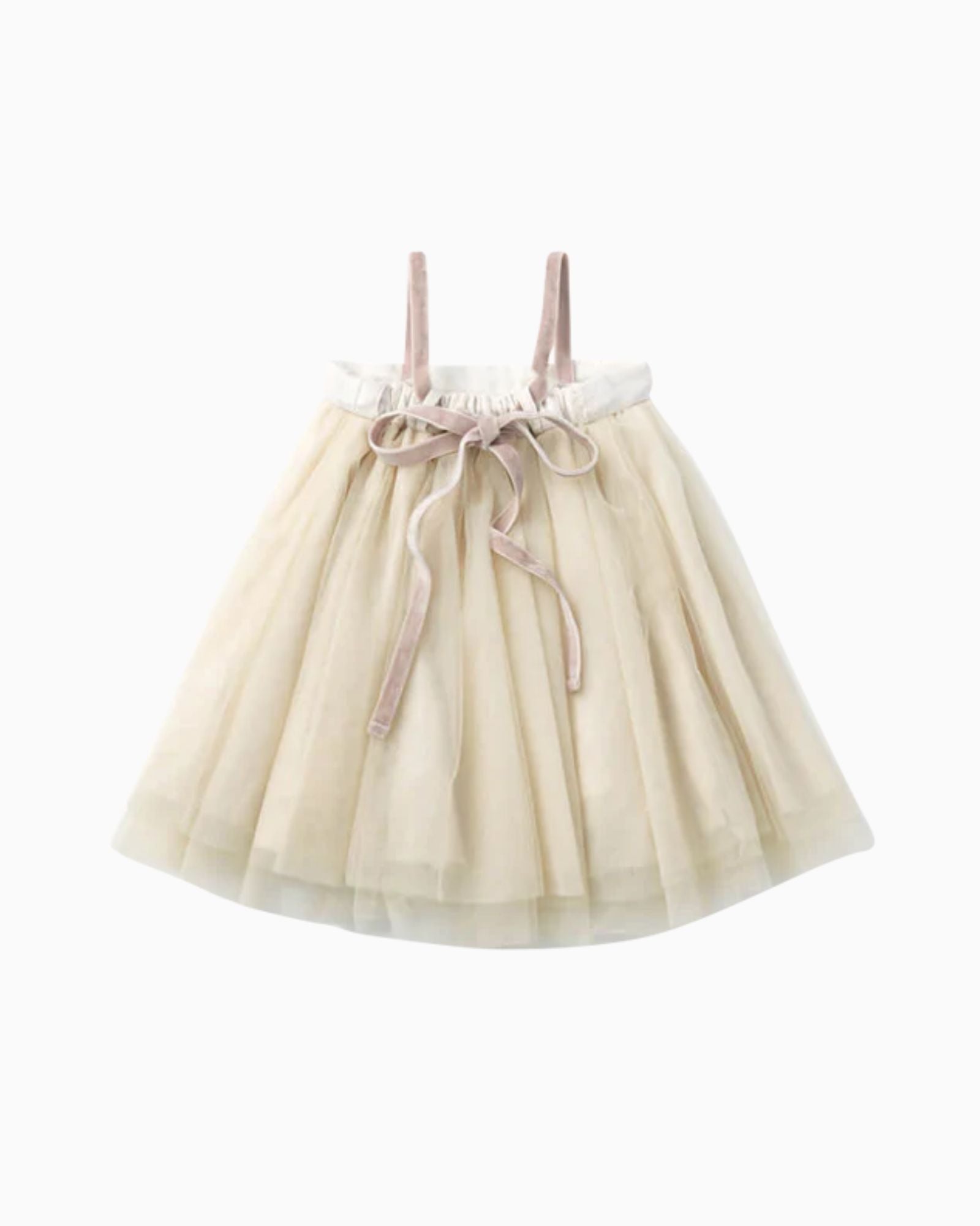 2-way Tutu Skirt Dress - Peachpuff