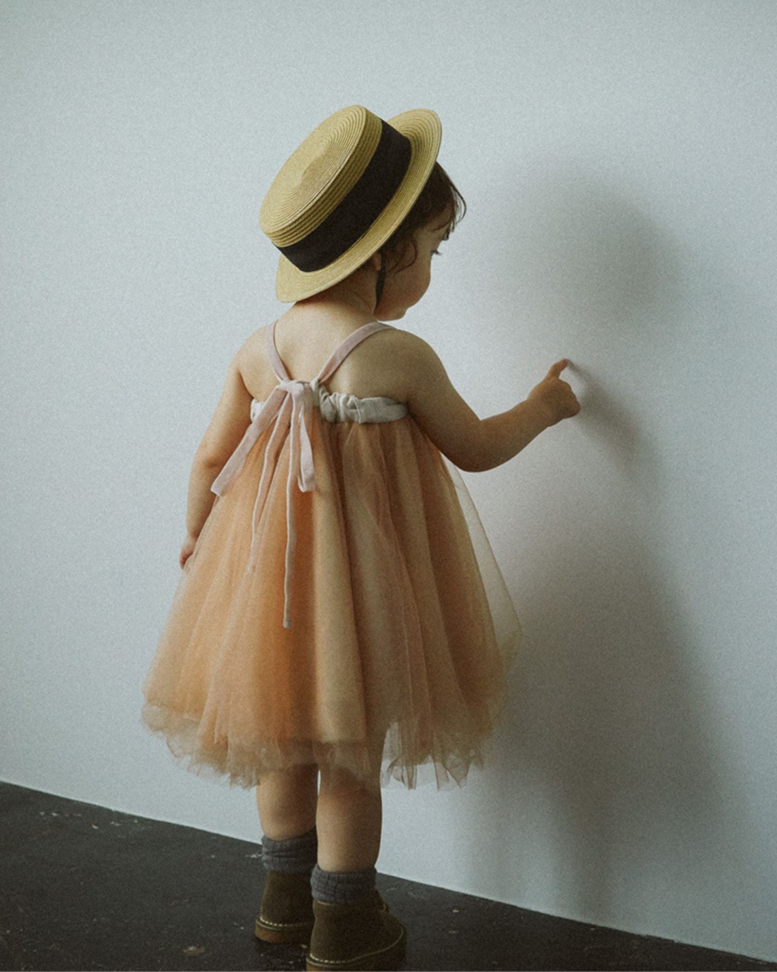 2-way Tutu Skirt Dress - Peony