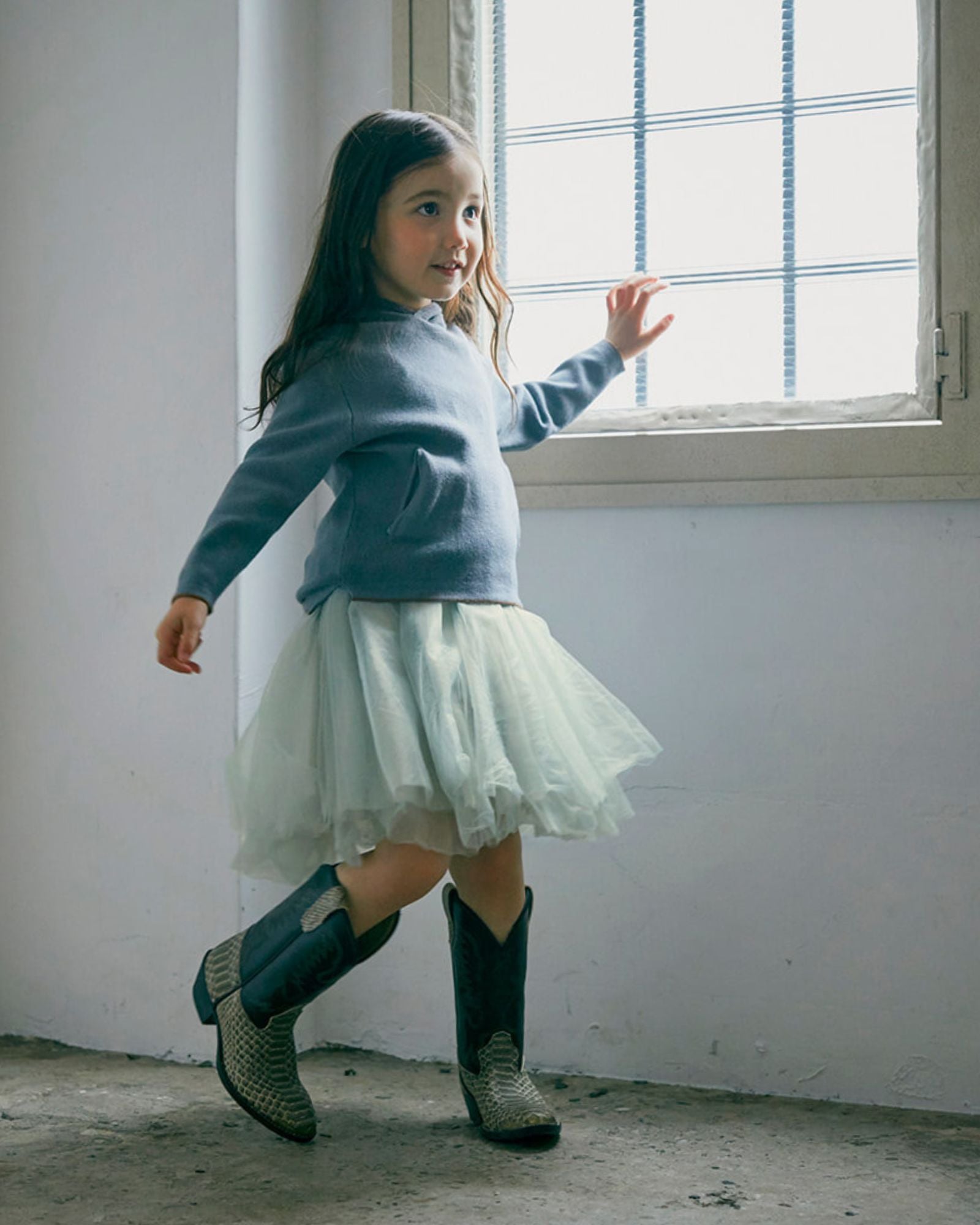 2-way Tutu Skirt Dress - Sage