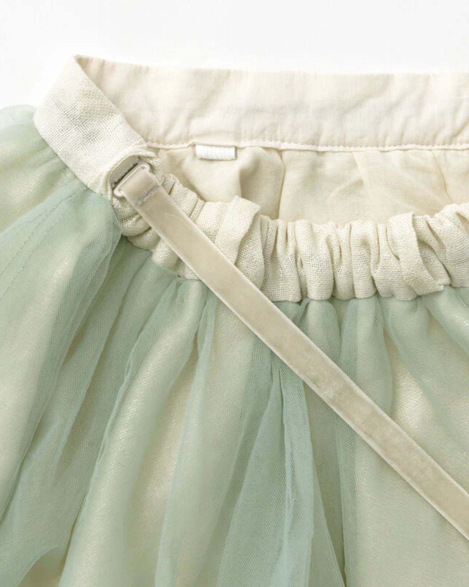 2-way Tutu Skirt Dress - Sage