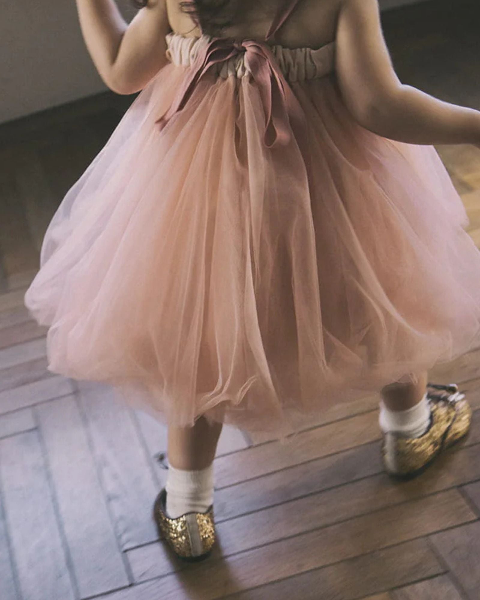 2-way Tutu Skirt Dress - Sakura
