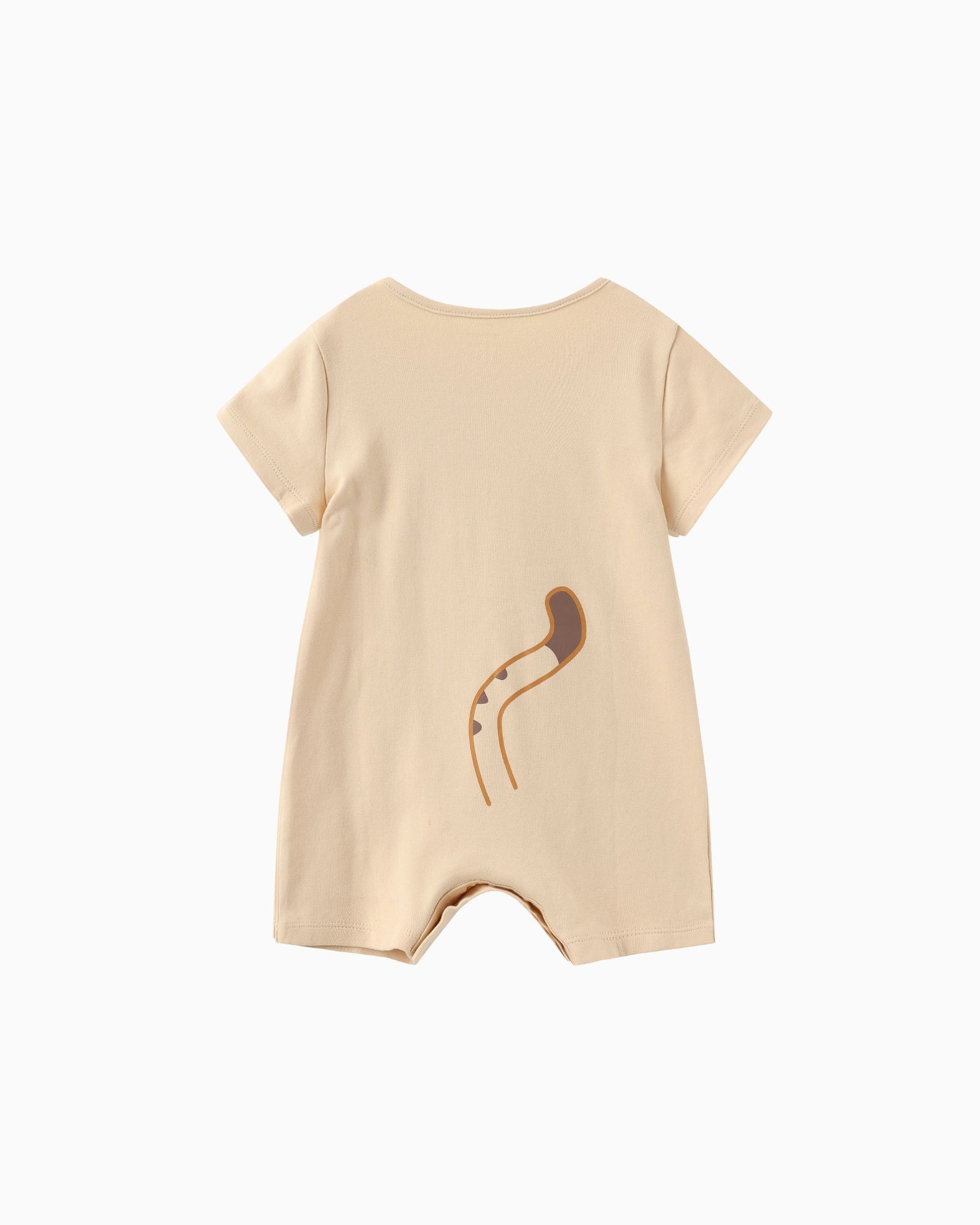 Knitted Whiskers Cat Short Sleeves Baby Romper
