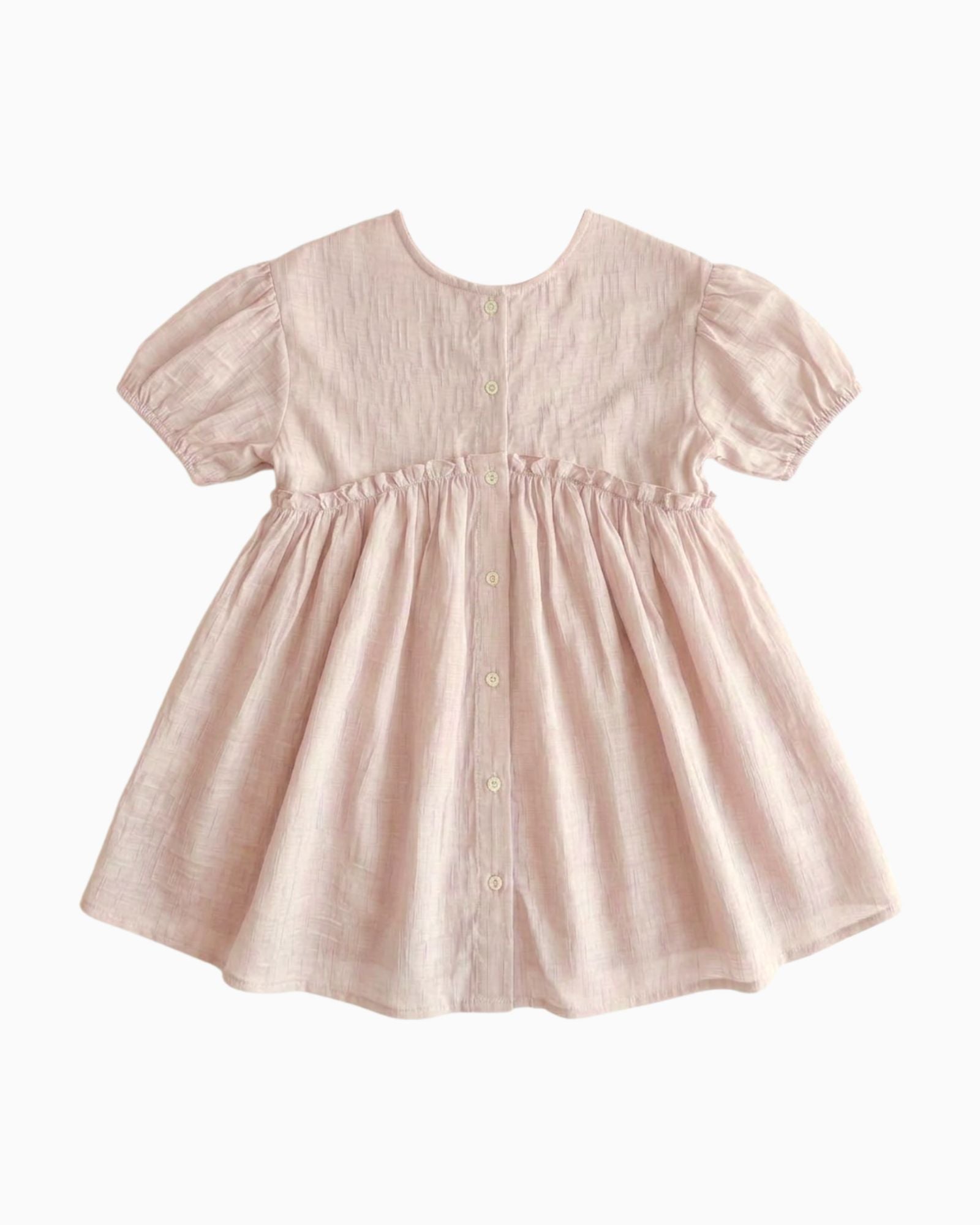 Pre-order: Breeze Reversible Girls Dress - Blush