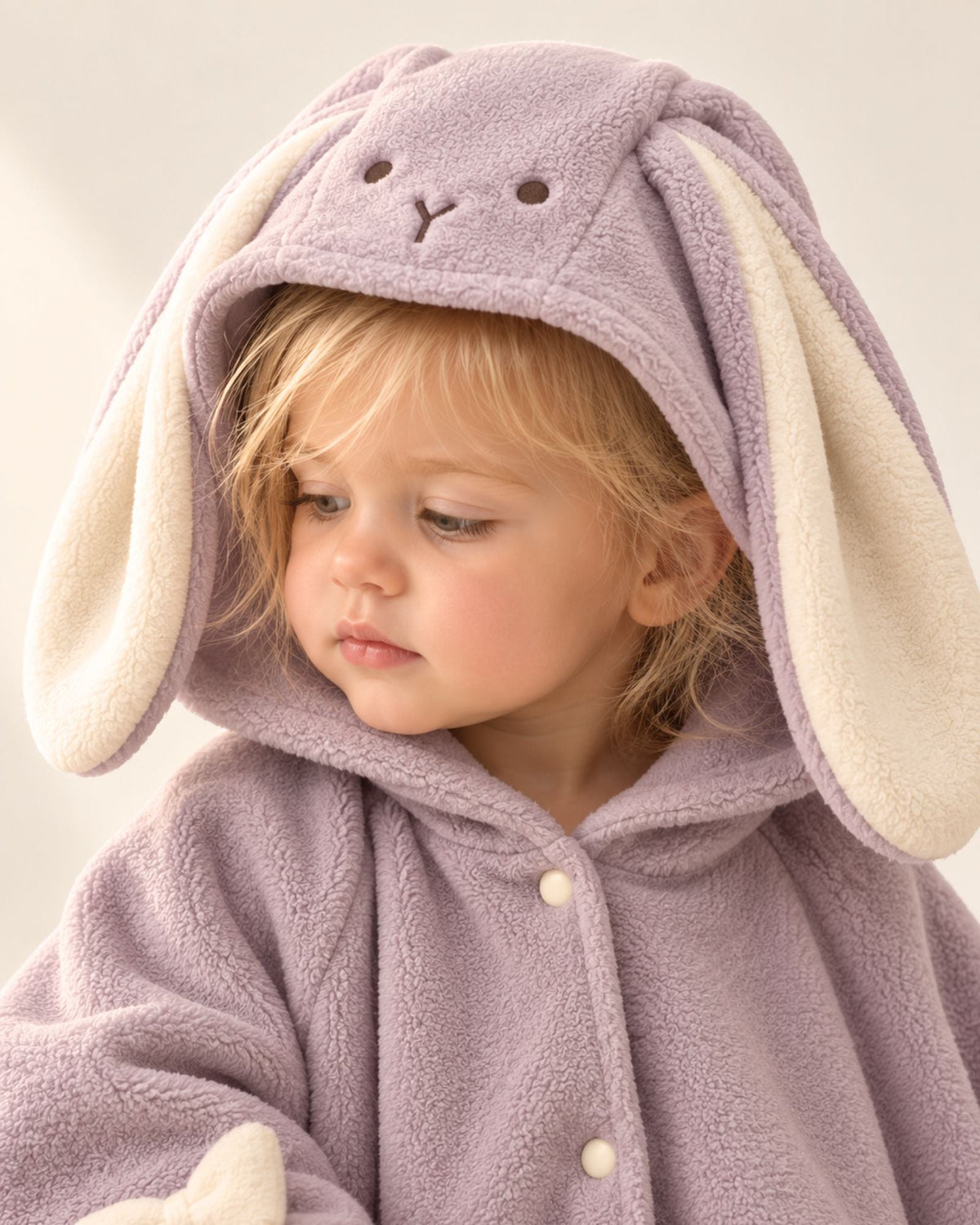 Pre-order: Bunny Bow Fleece Cape