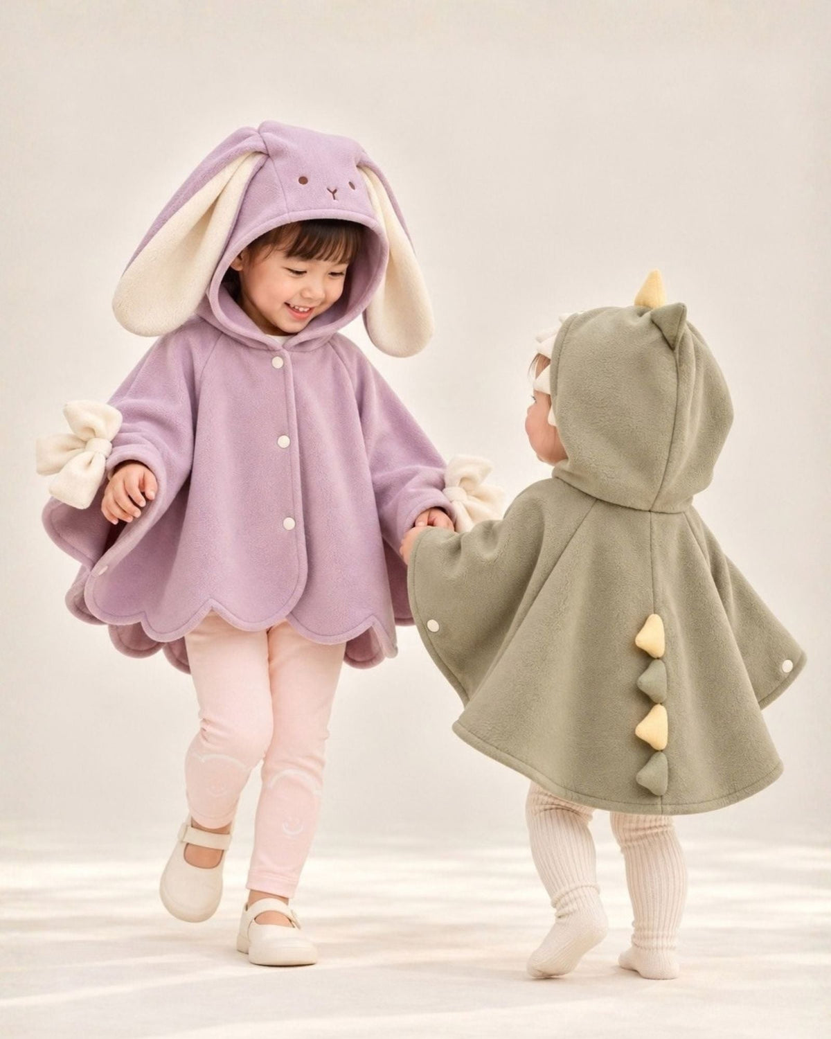 Pre-order: Bunny Bow Fleece Cape