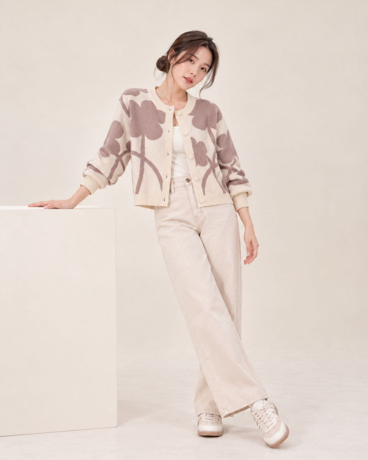 Pre-order: Clover Knitted Cardigan (Kids & Adults)