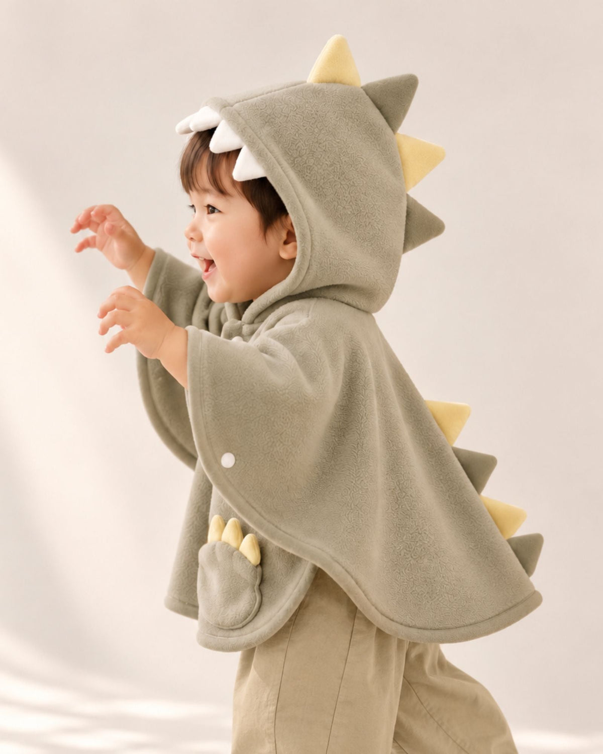 Pre-order: Dino Paws Fleece Cape