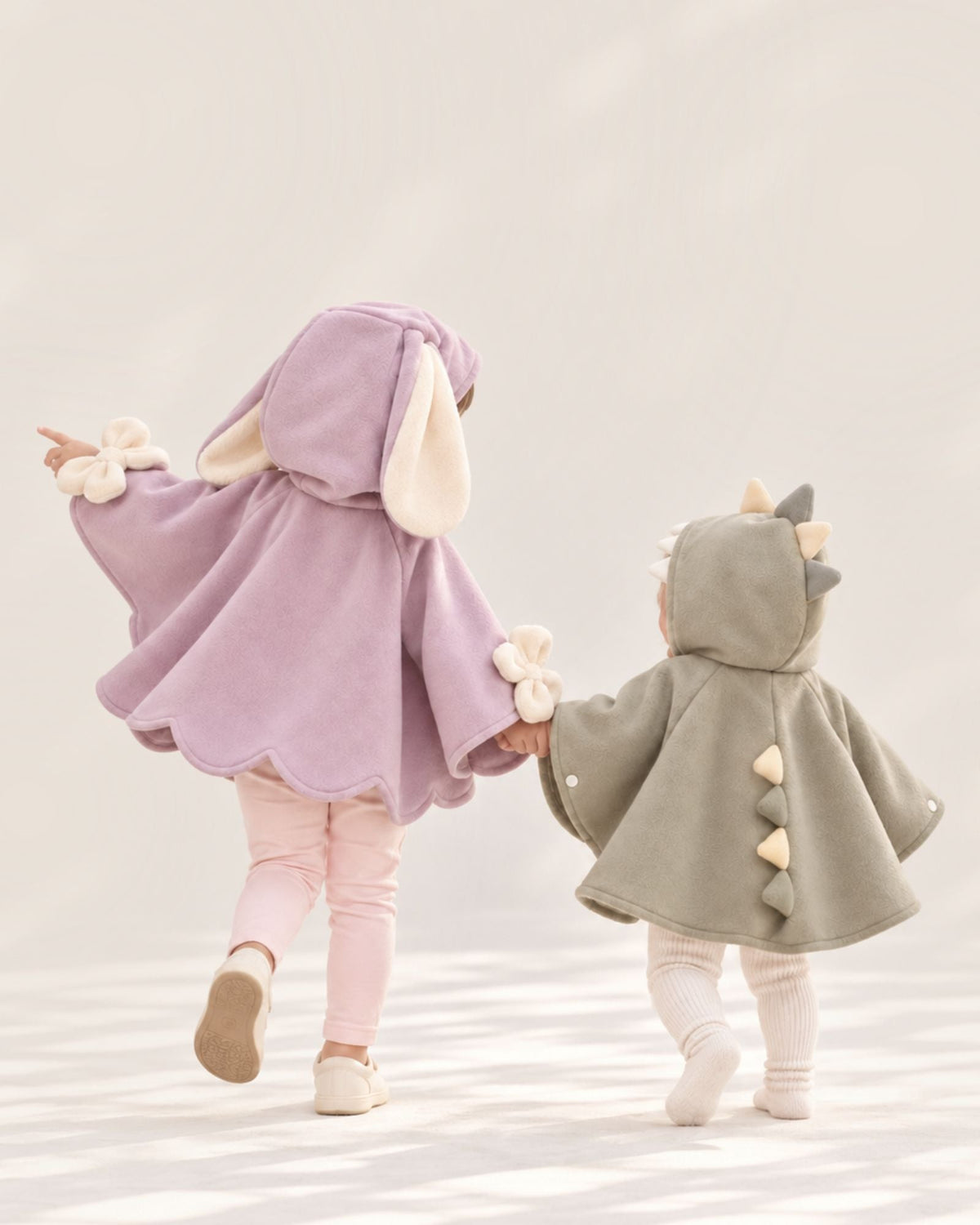 Pre-order: Dino Paws Fleece Cape