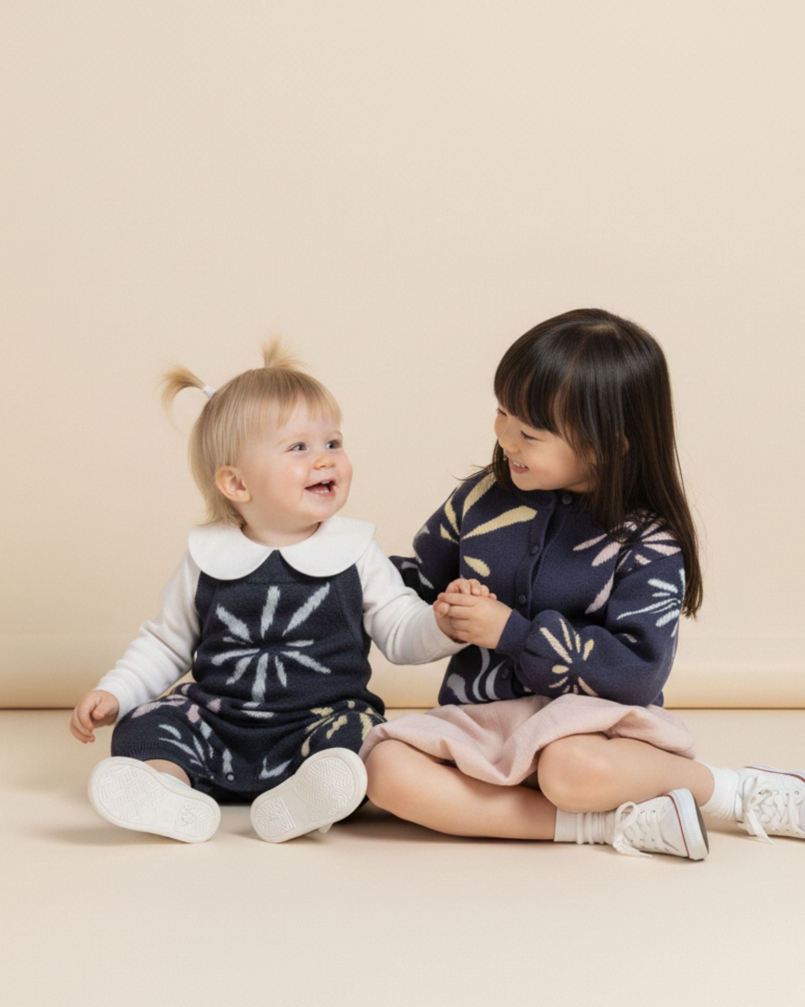 Fireworks Knitted Baby Romper