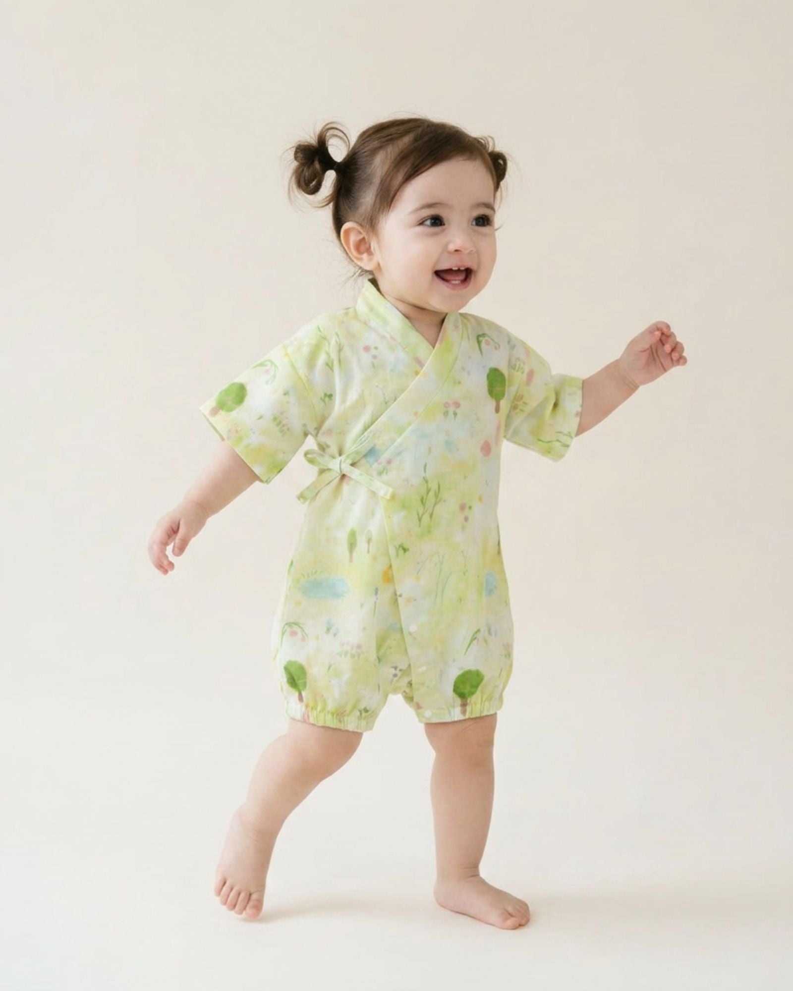 Garden of Gentle Dreams Baby Kimono
