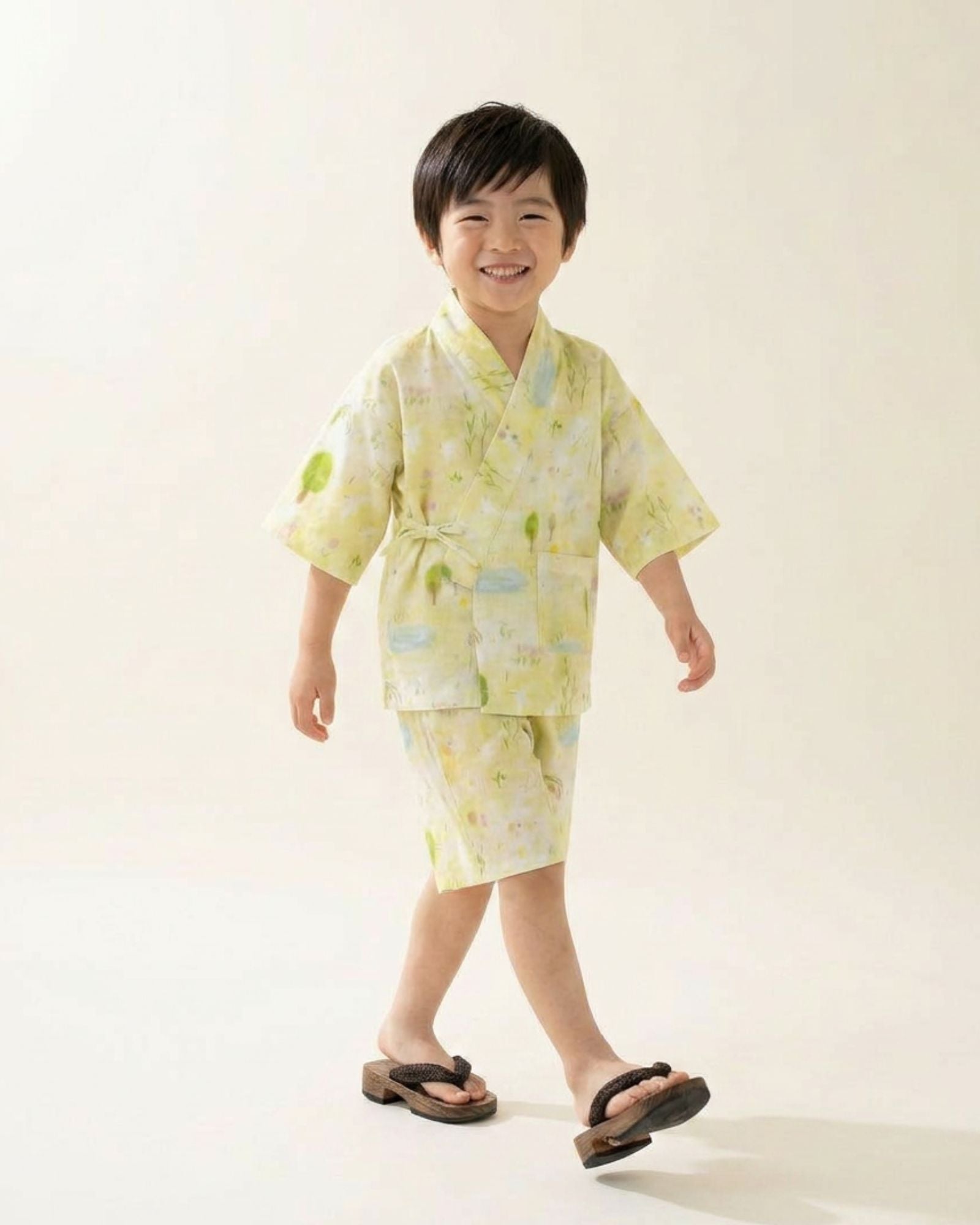 Garden of Gentle Dreams Kids Jinbei Set