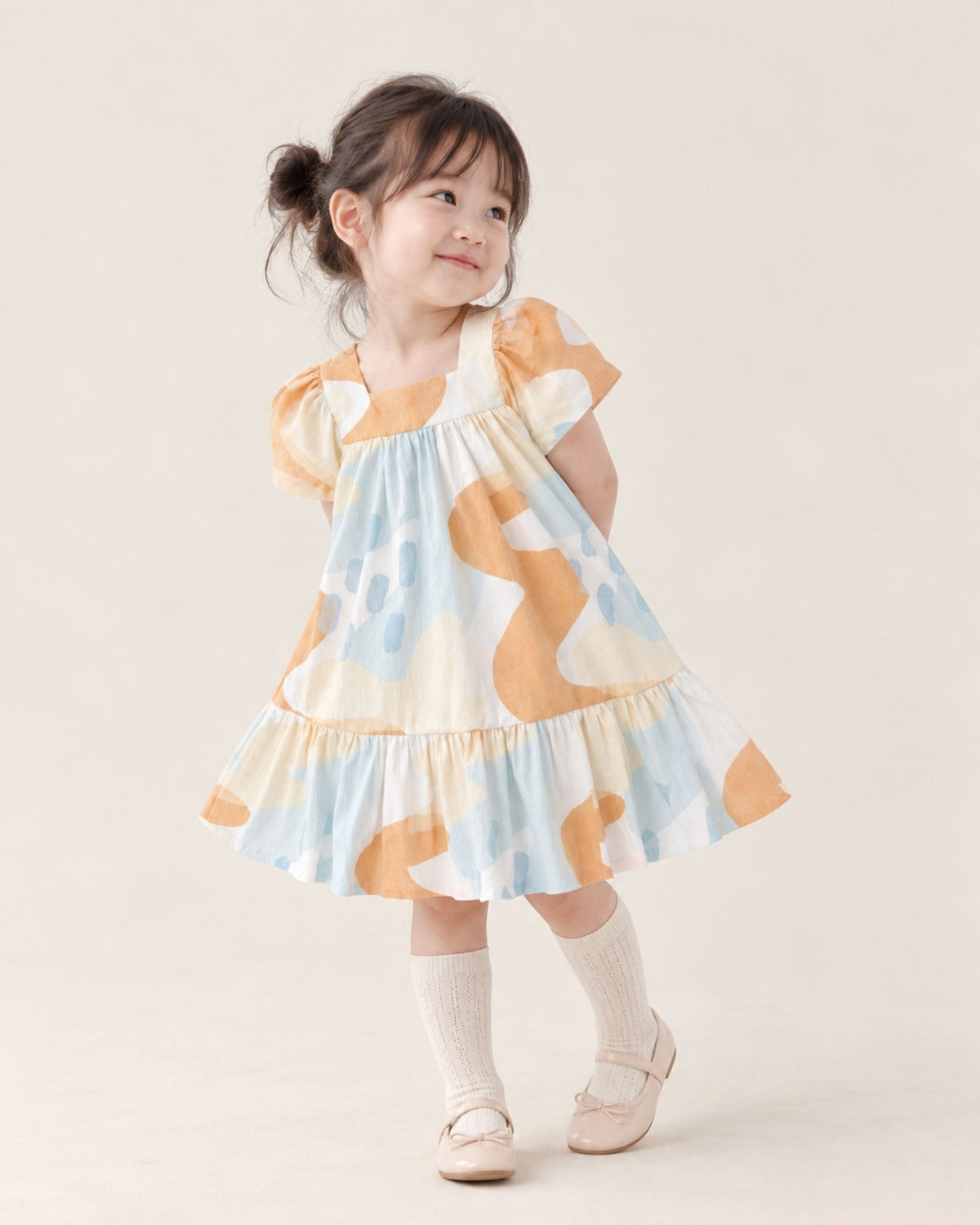Pre-order: Glowing Glimmers Girls Babydoll Dress
