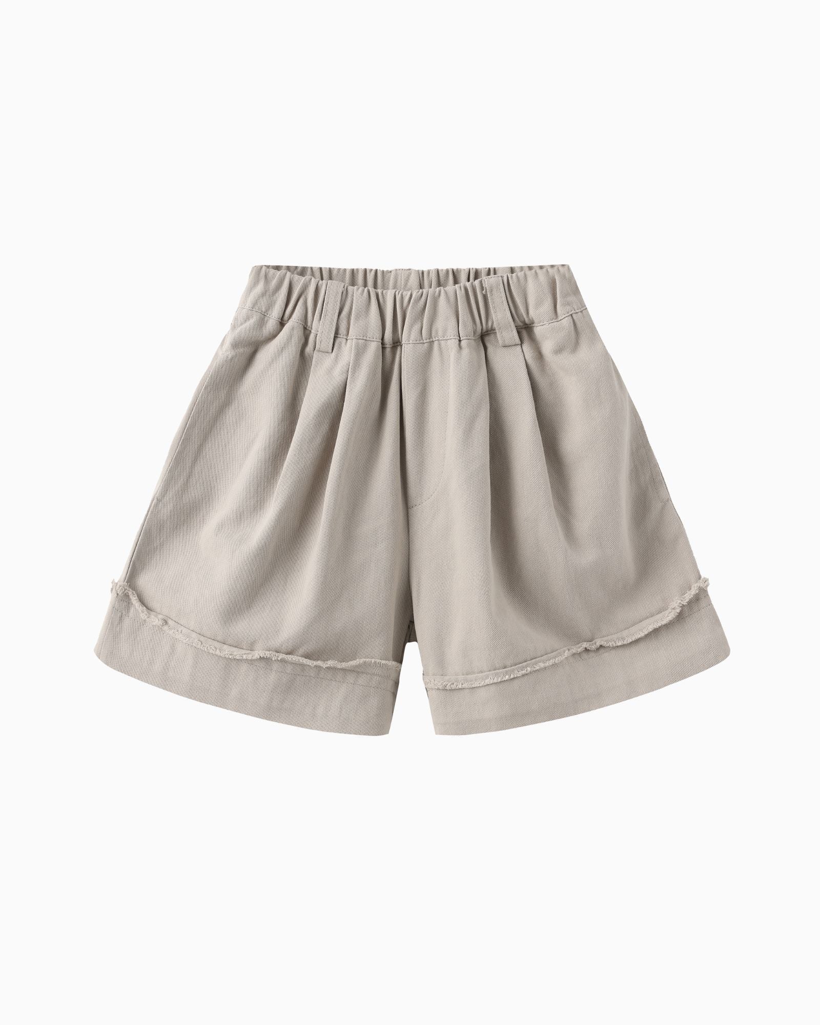 Online-exclusive: Grey Cuffed Shorts