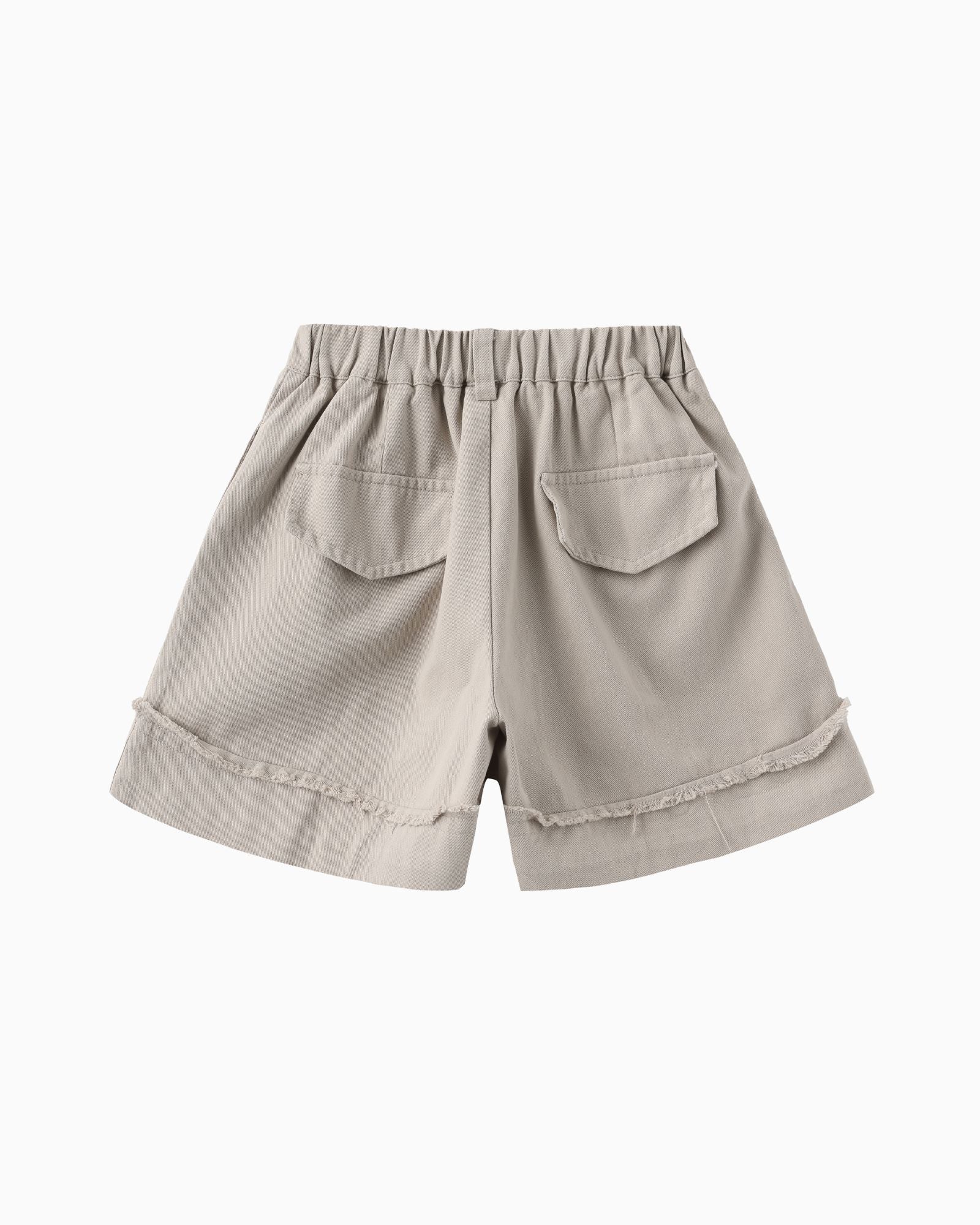 Online-exclusive: Grey Cuffed Shorts