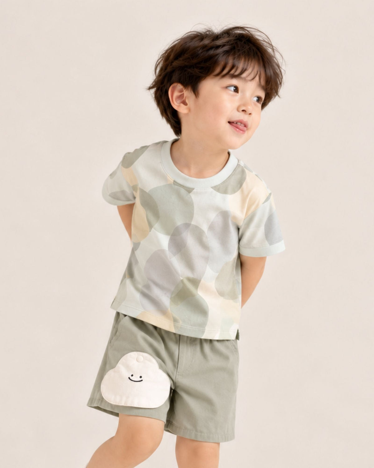 Pre-order: Jewelled Jade Crew Neck Kids Shirt