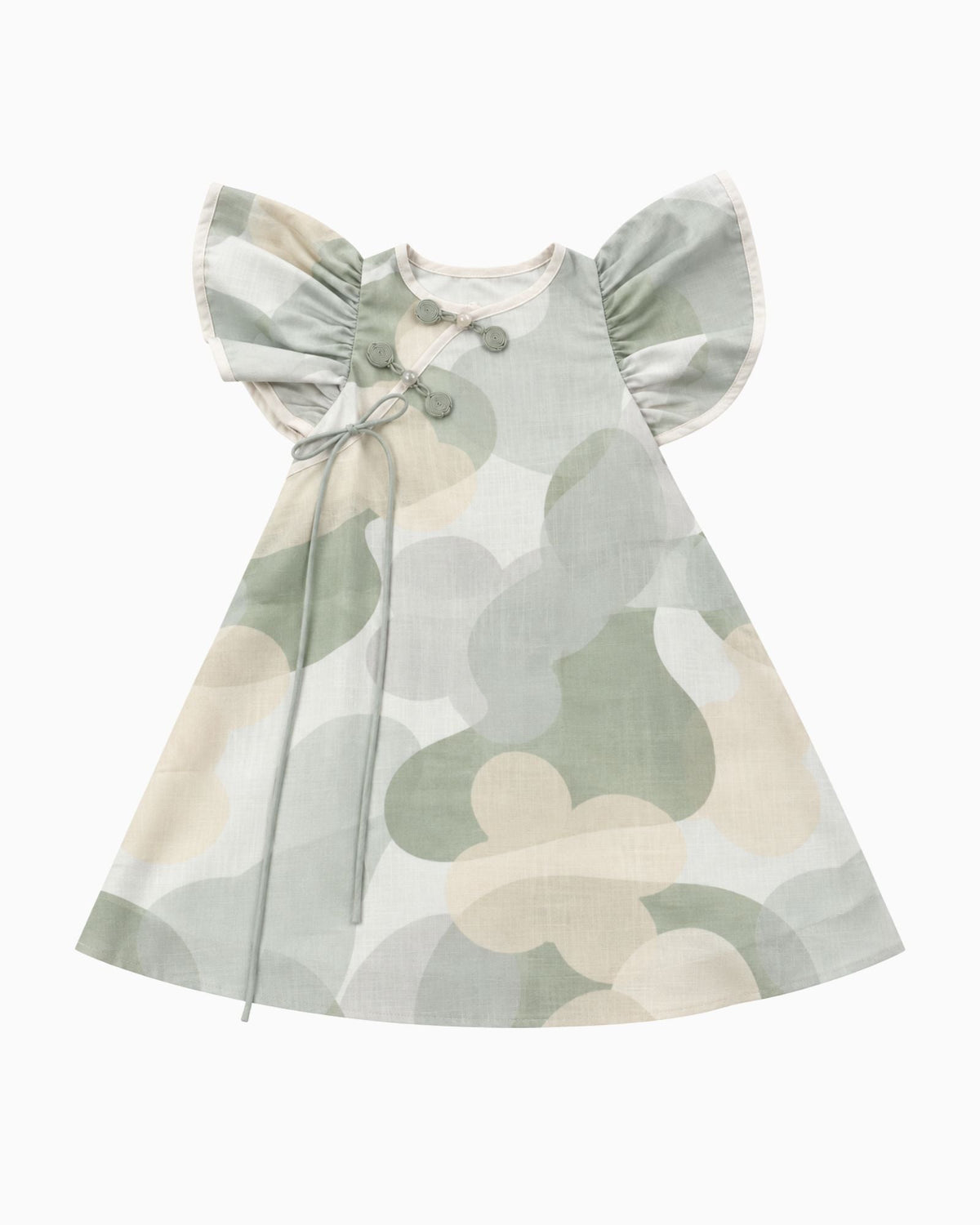 Pre-order: Jewelled Jade Oriental Girls Dress