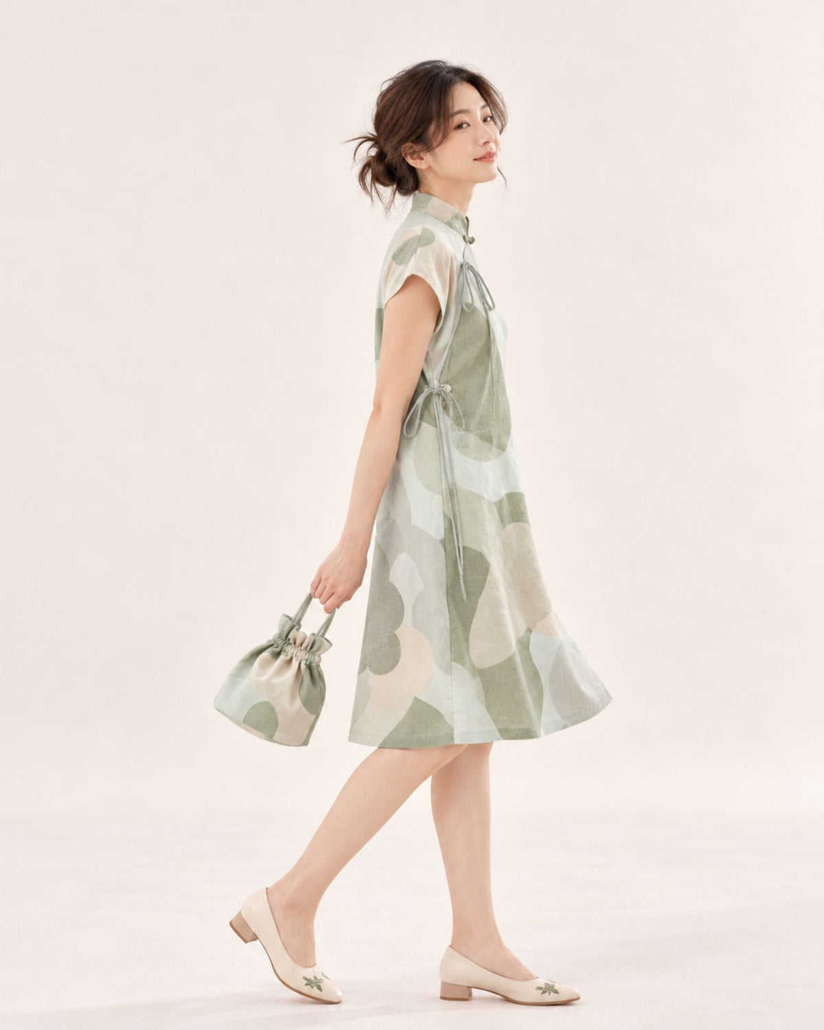 Pre-order: Jewelled Jade Oriental Women's Dress