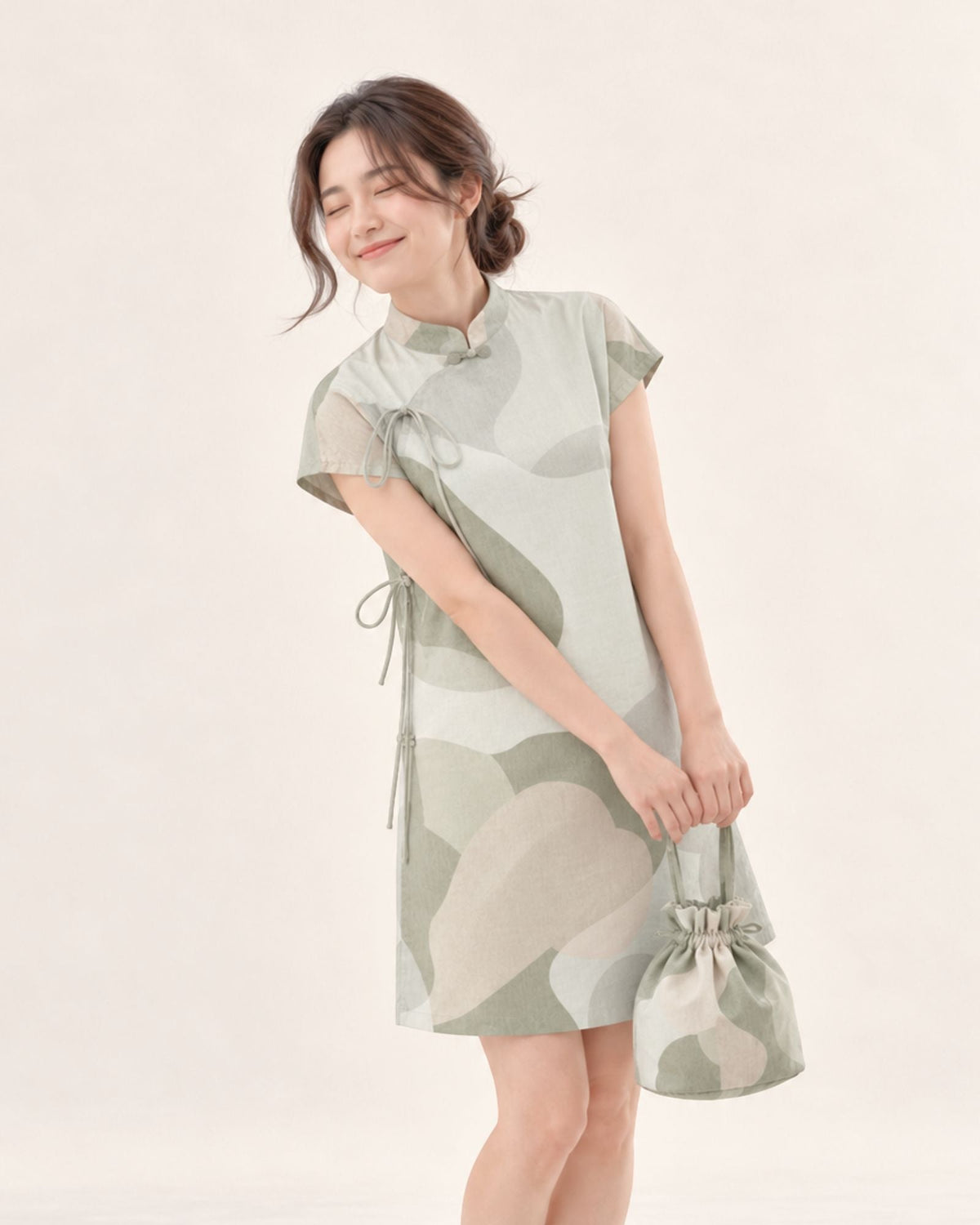 Pre-order: Jewelled Jade Oriental Women's Dress