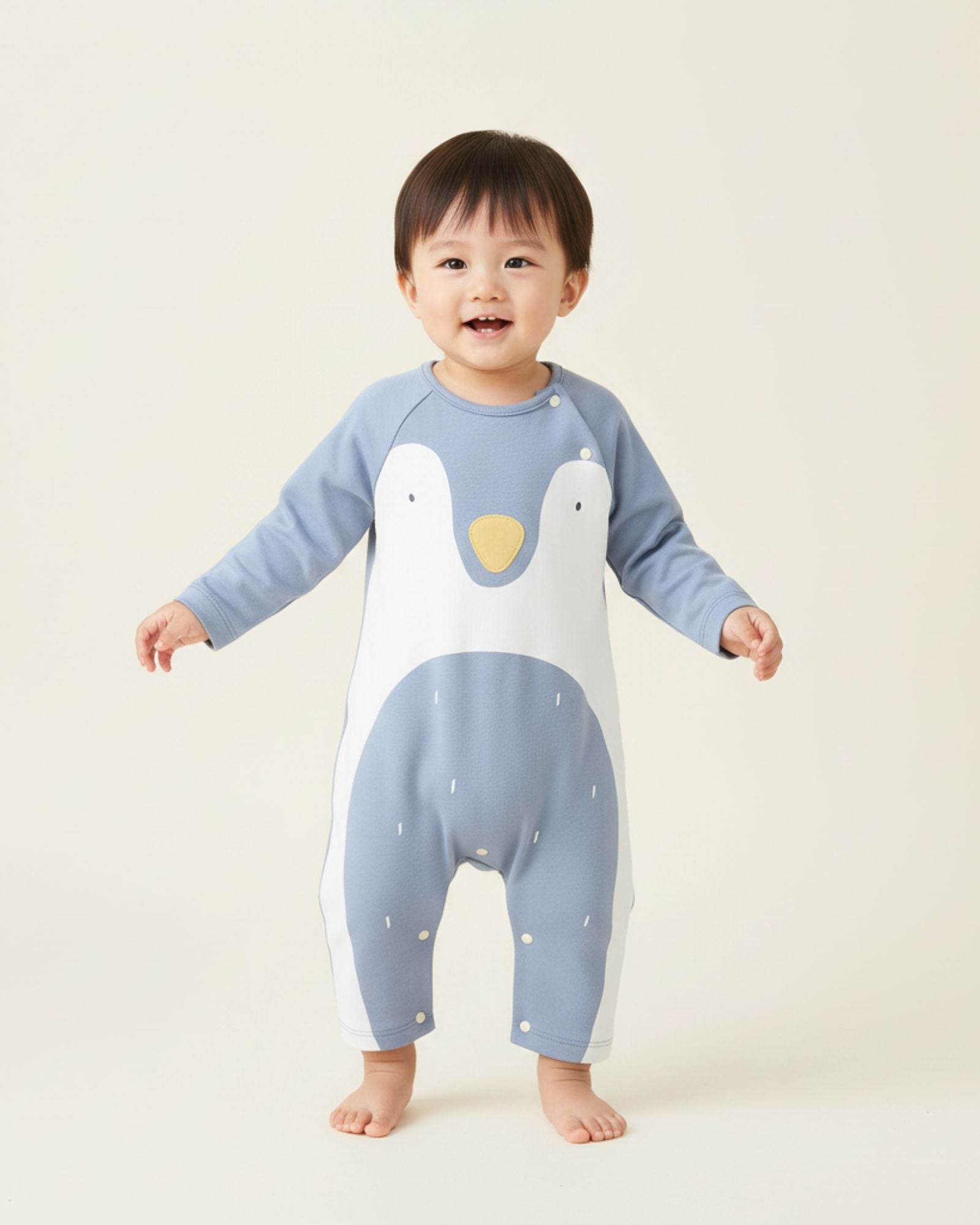 Lala the Penguin Baby Romper