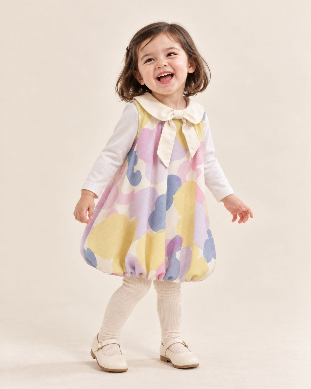 Pre-order: Lucky Loops Bubble Girls Dress