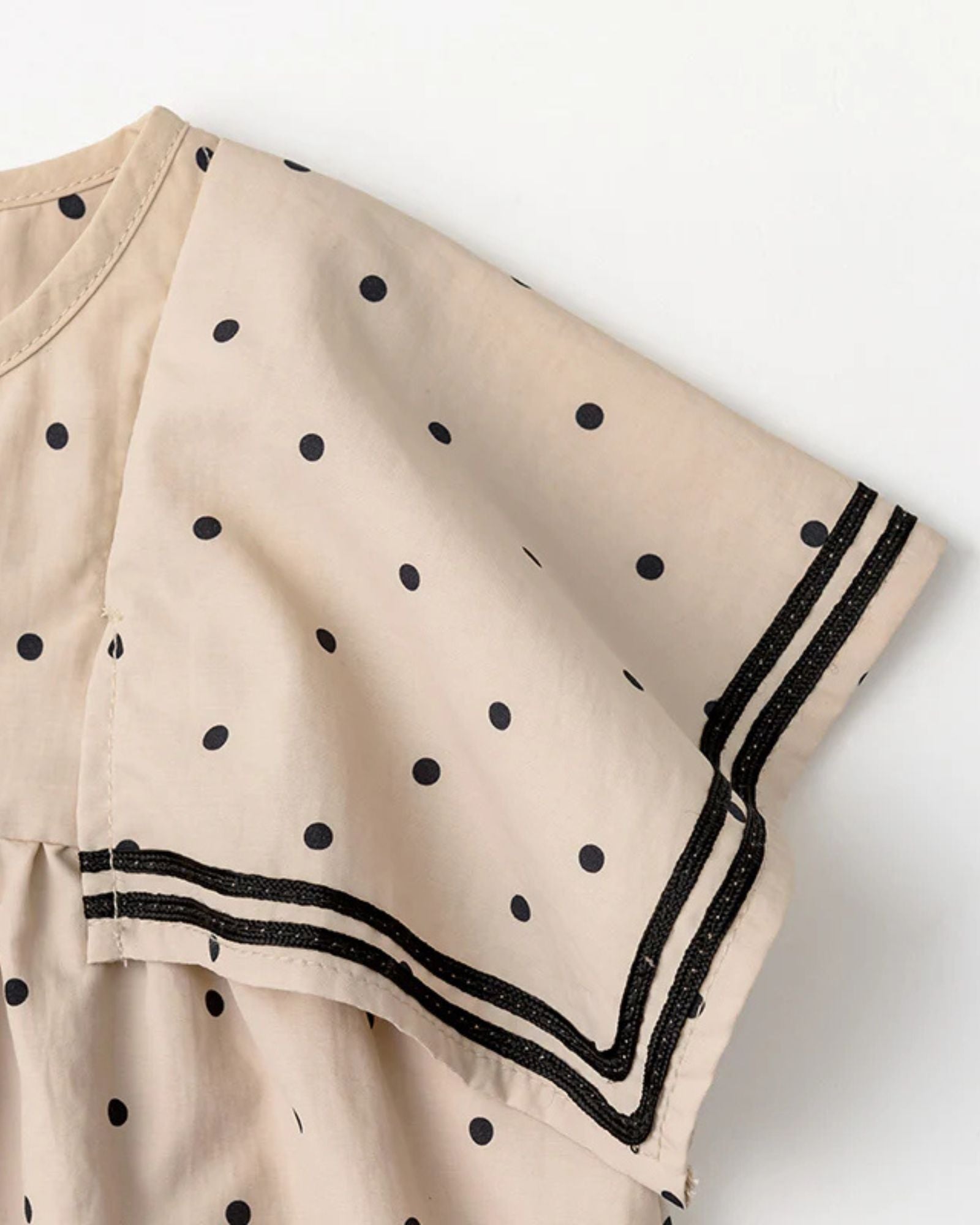 Mess-free Sailor Dress - Dots