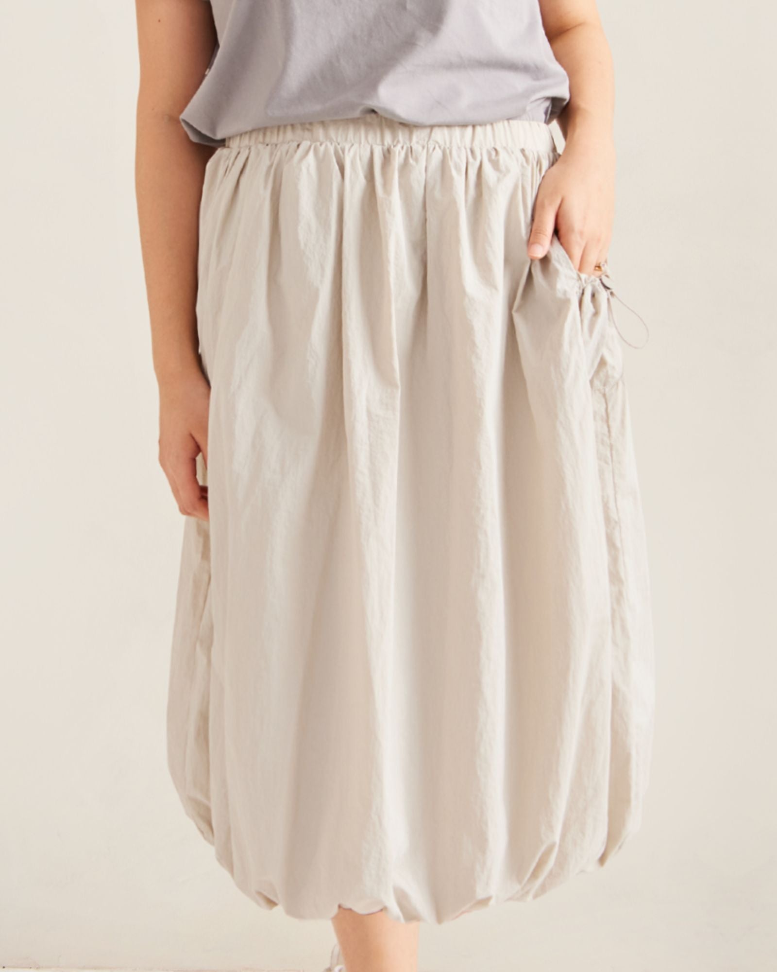 Online-exclusive: Mum's Sesame Bubble Nylon Skirt