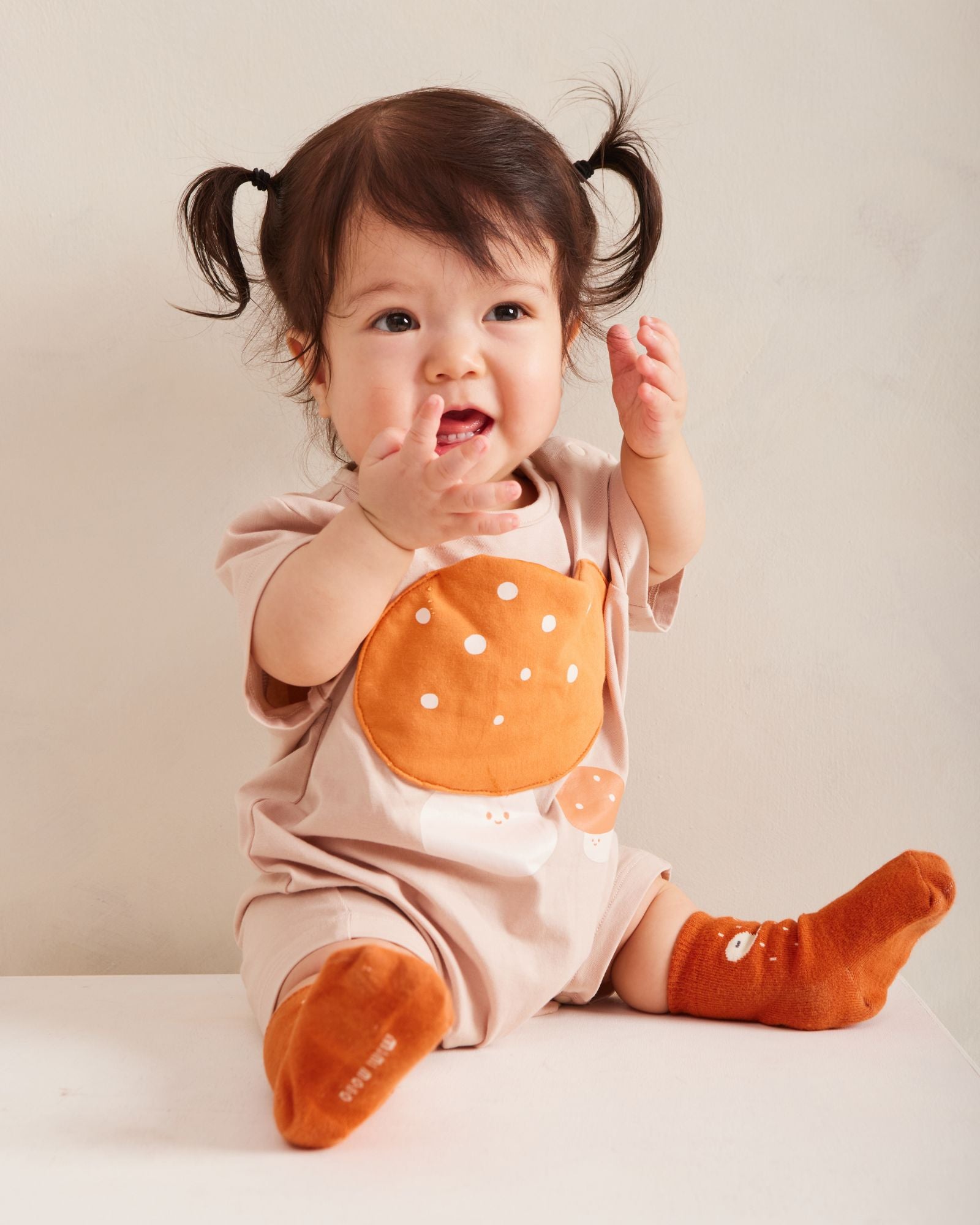 Mushroom Baby Romper