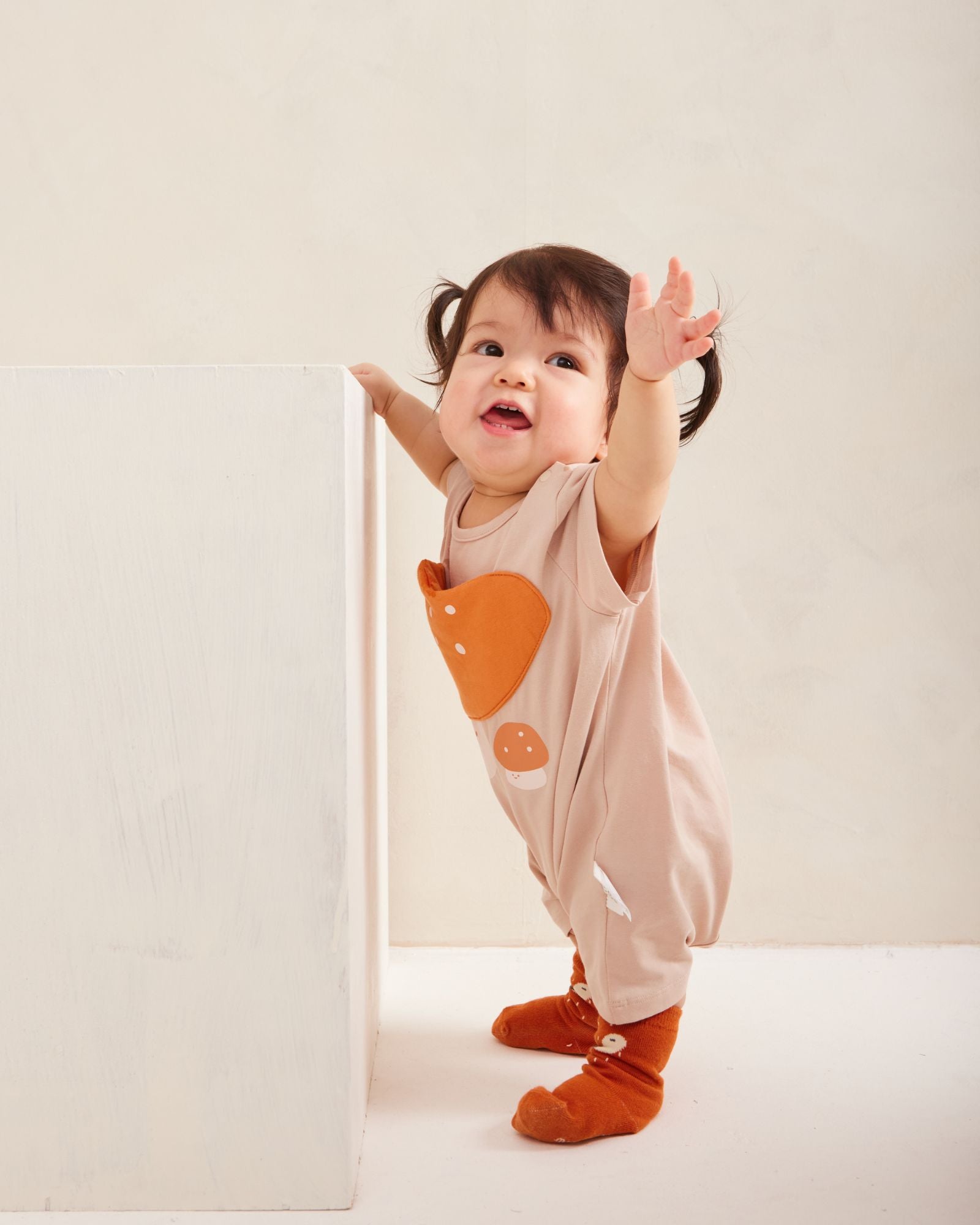 Mushroom Baby Romper