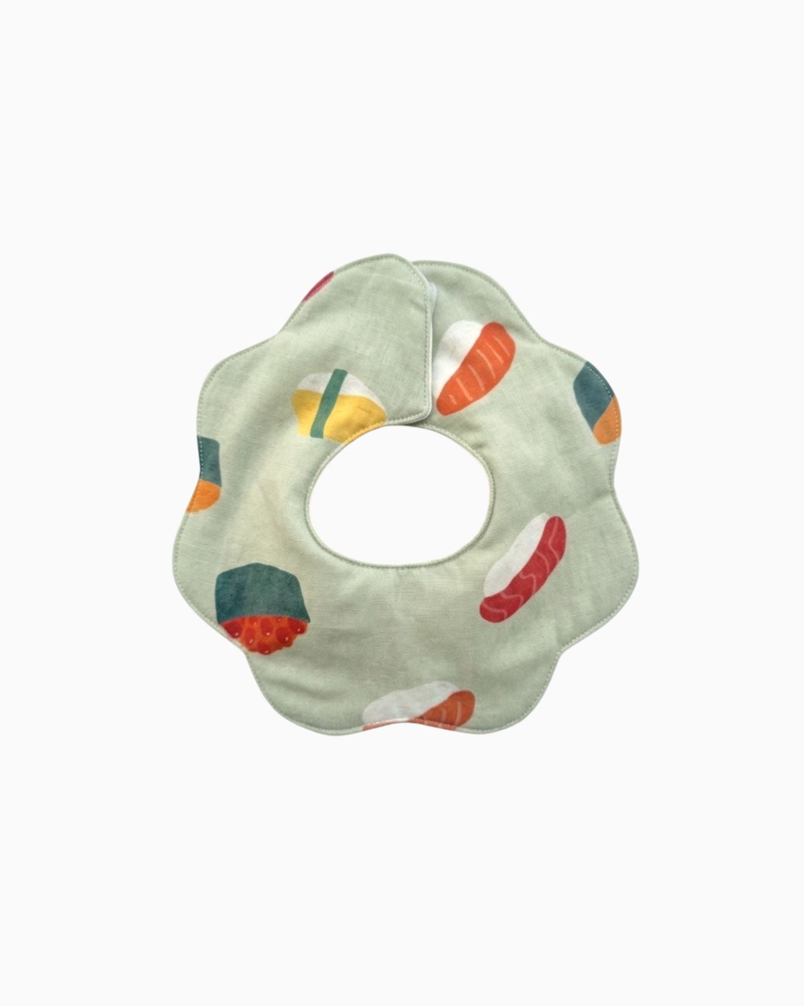 Pre-order: Oishii Sushi Baby Bib - Wasabi