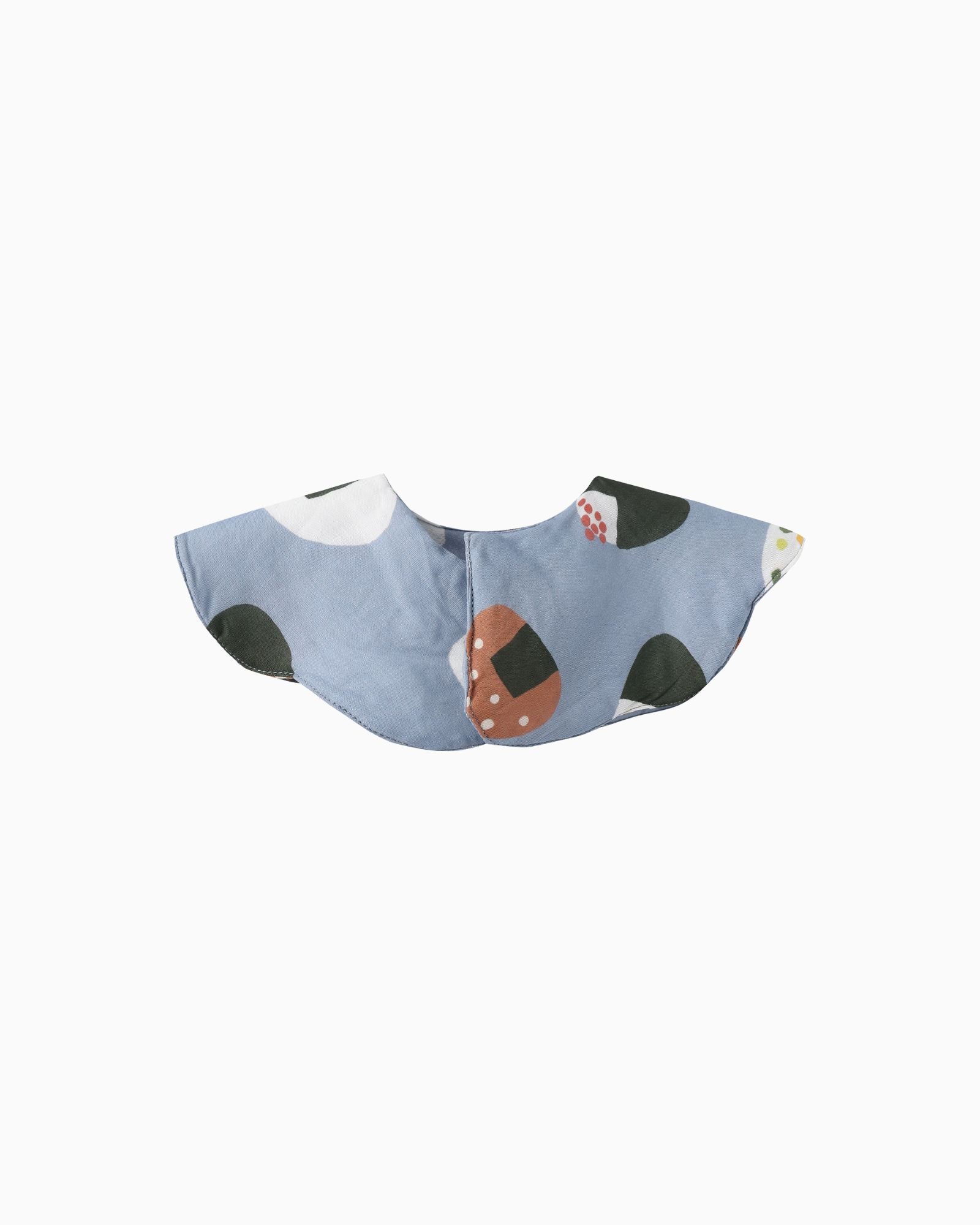 Oishii Sushi Baby Bib - Dusty Blue