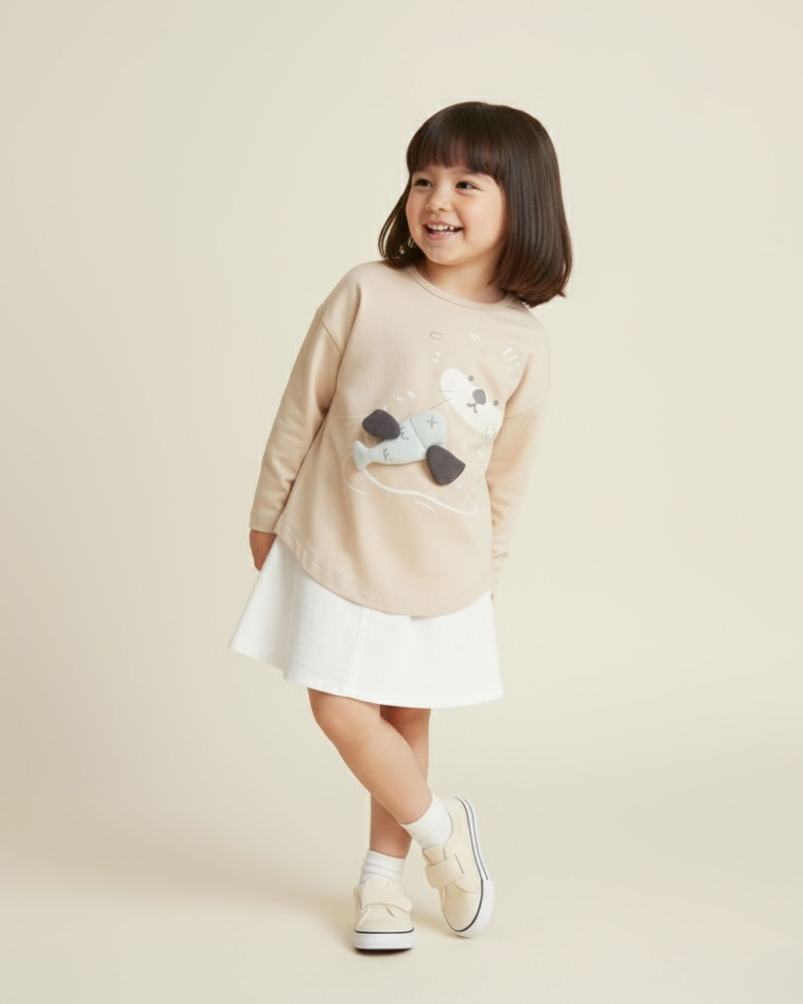 Pre-order: Otterly Hooked Long Sleeves Tee (Kids & Adults)