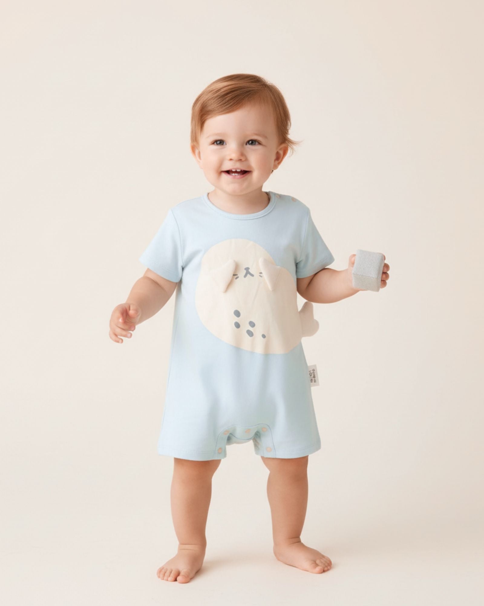Peekaboo Seal Baby Romper