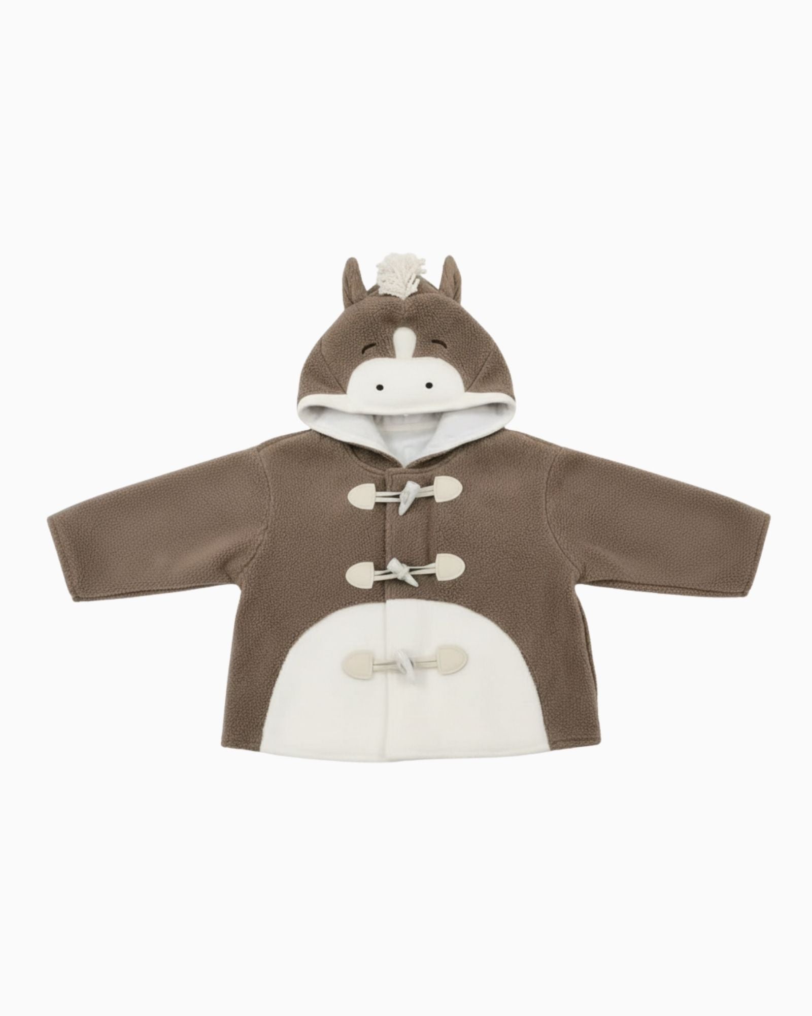 Pre-order: Pony Fleece Hoodie Coat