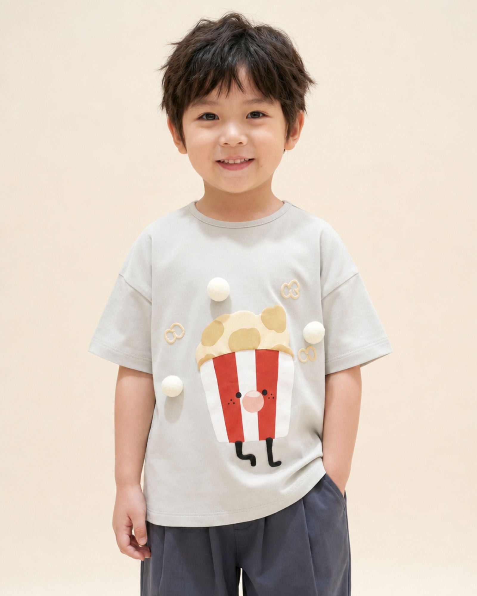 Popcorn Puff Kids Tee