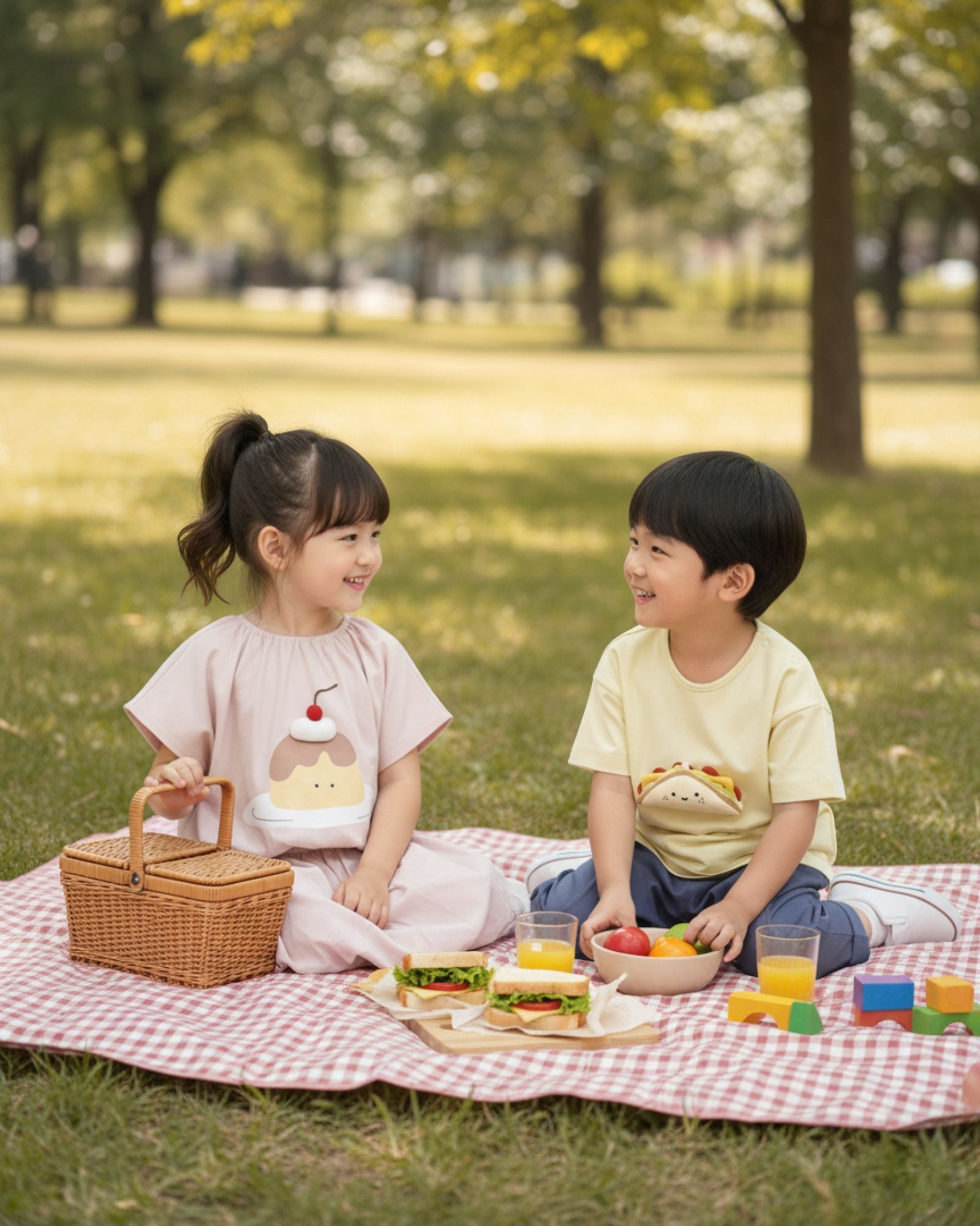 Sandwich Stack Kids Tee