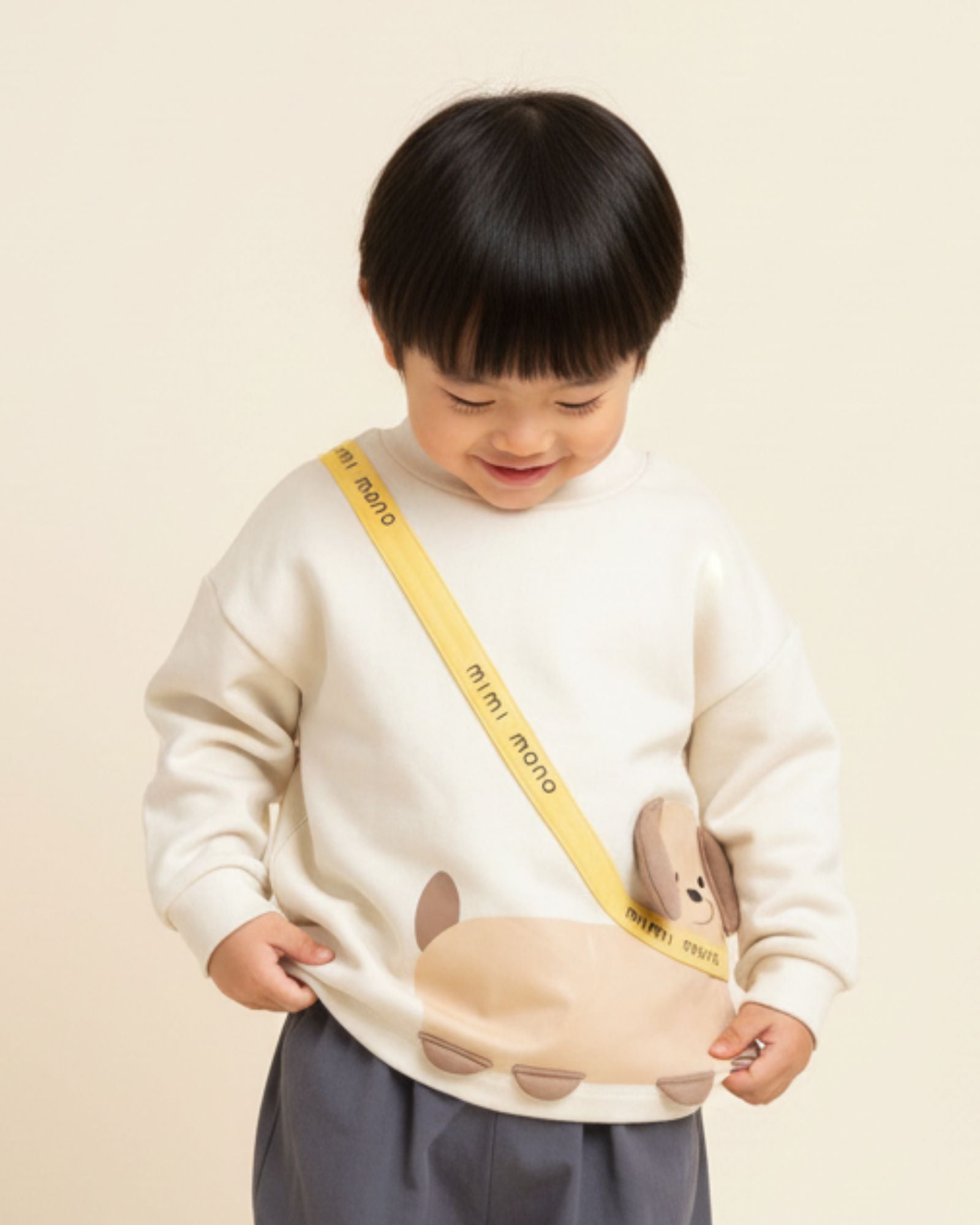 Pre-order: Sausage Dog Walk Long Sleeves Kids Sweatshirt