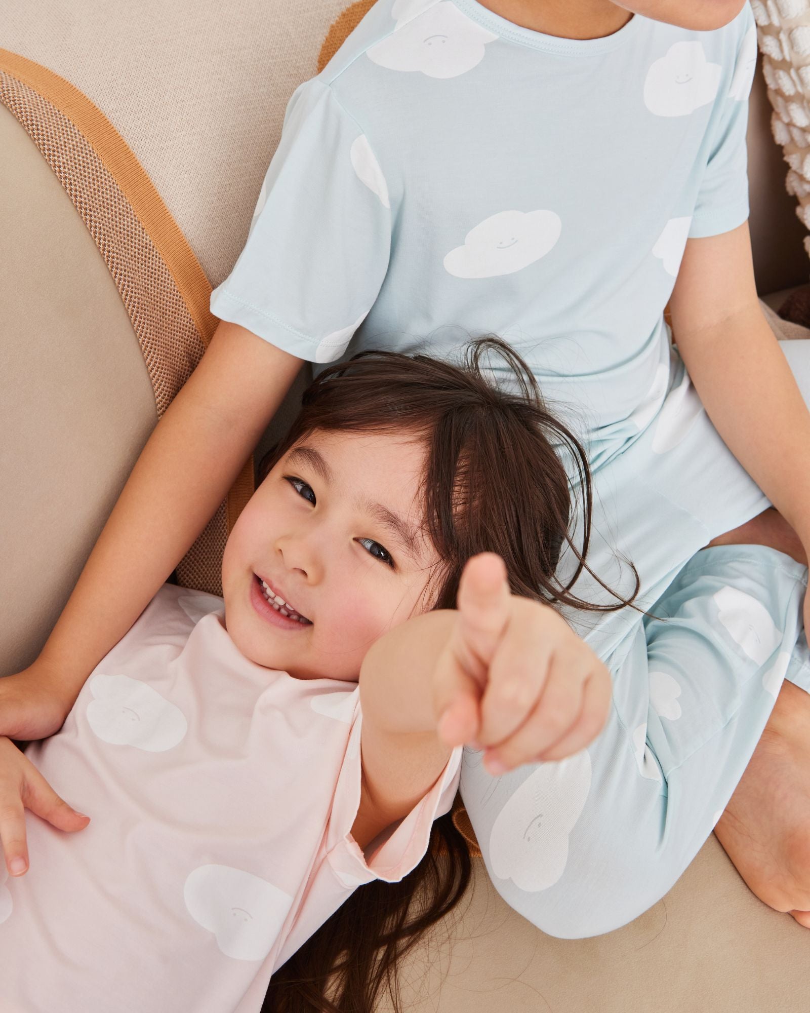 Spring Cloud Pyjamas Set - Cotton Candy