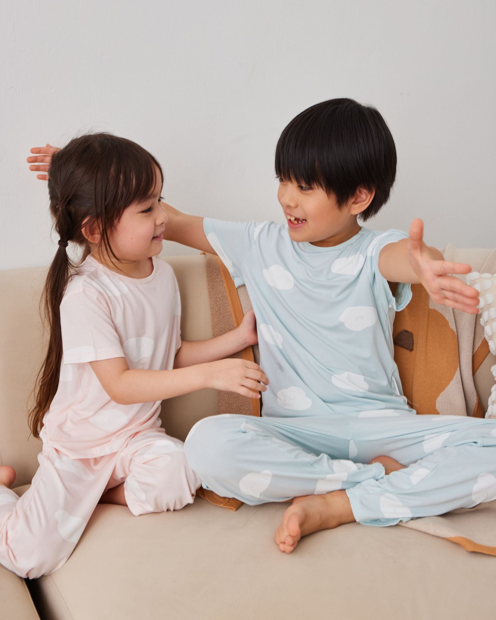 Spring Cloud Pyjamas Set - Sea Breeze