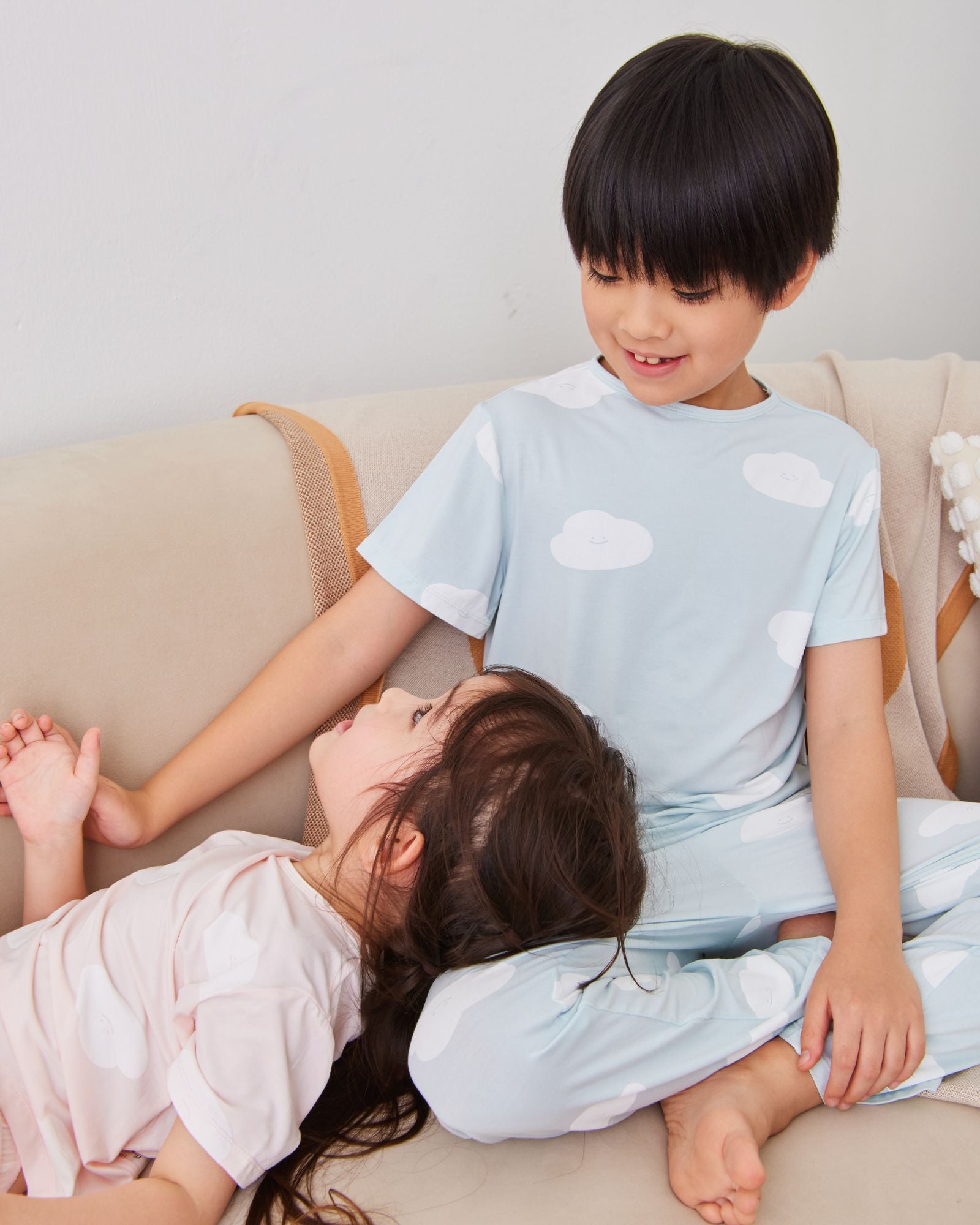 Spring Cloud Pyjamas Set - Sea Breeze