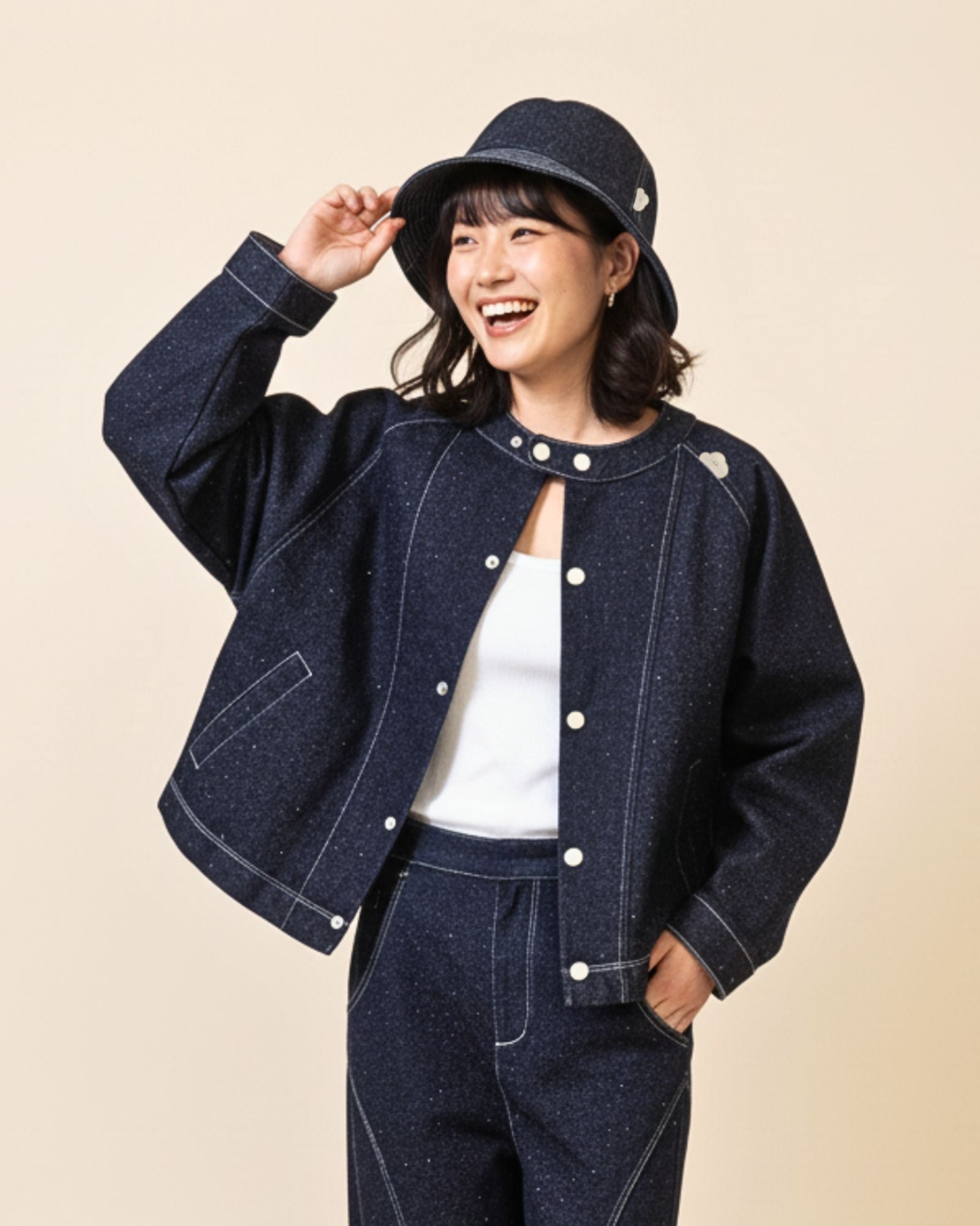 Online-exclusive: Sprinkles Denim Bucket Hat